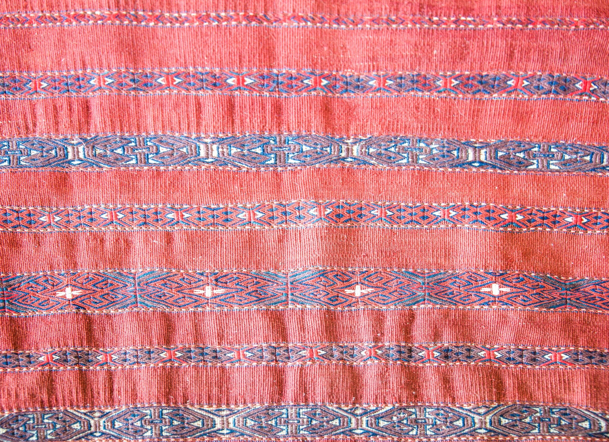 Early 20th Century Persian Turkman Rug For Sale