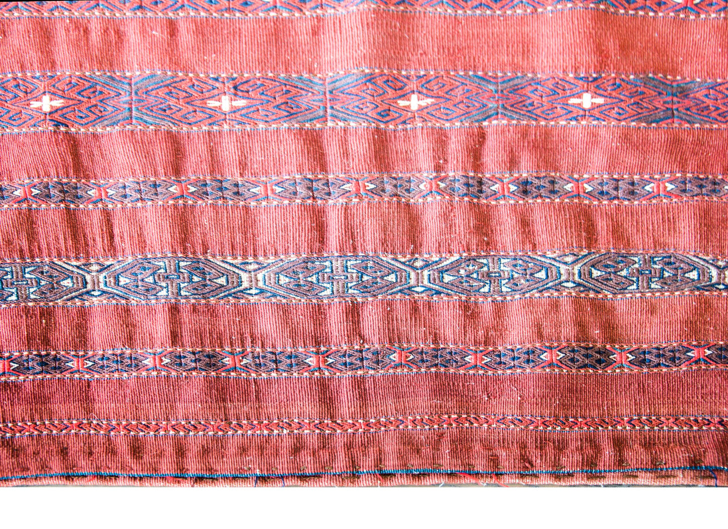 Early 20th Century Persian Turkman Rug For Sale