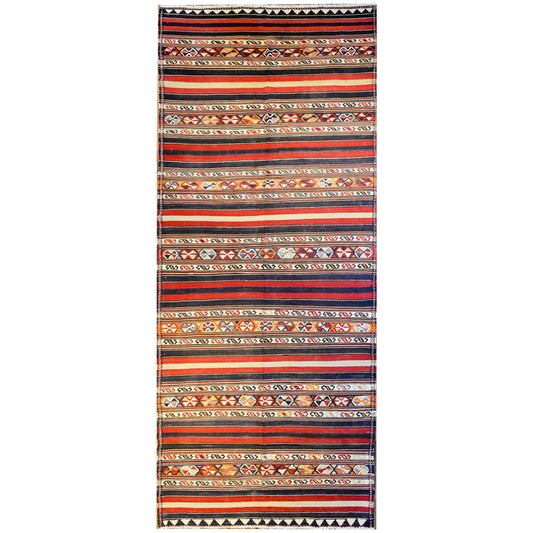 Wonderful Early 20th Century Zarand Kilim Runner For Sale