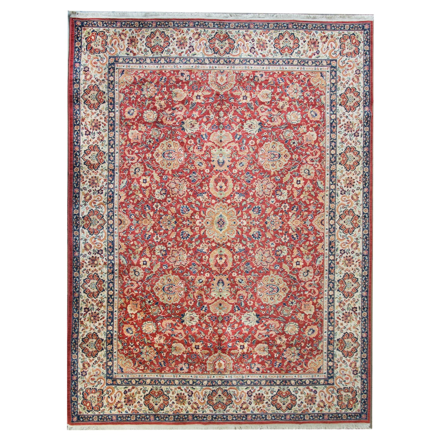 Late 20th Century Karastan Mahal-Style Rug For Sale