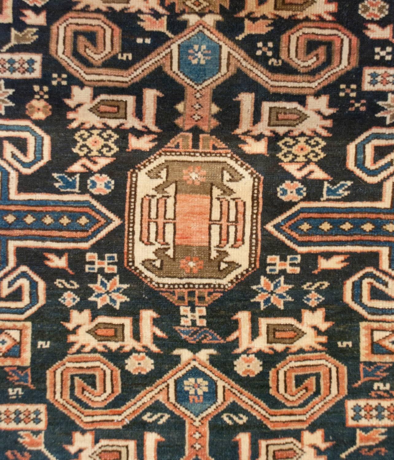 Fascinating 19th Century Perpedil Rug For Sale