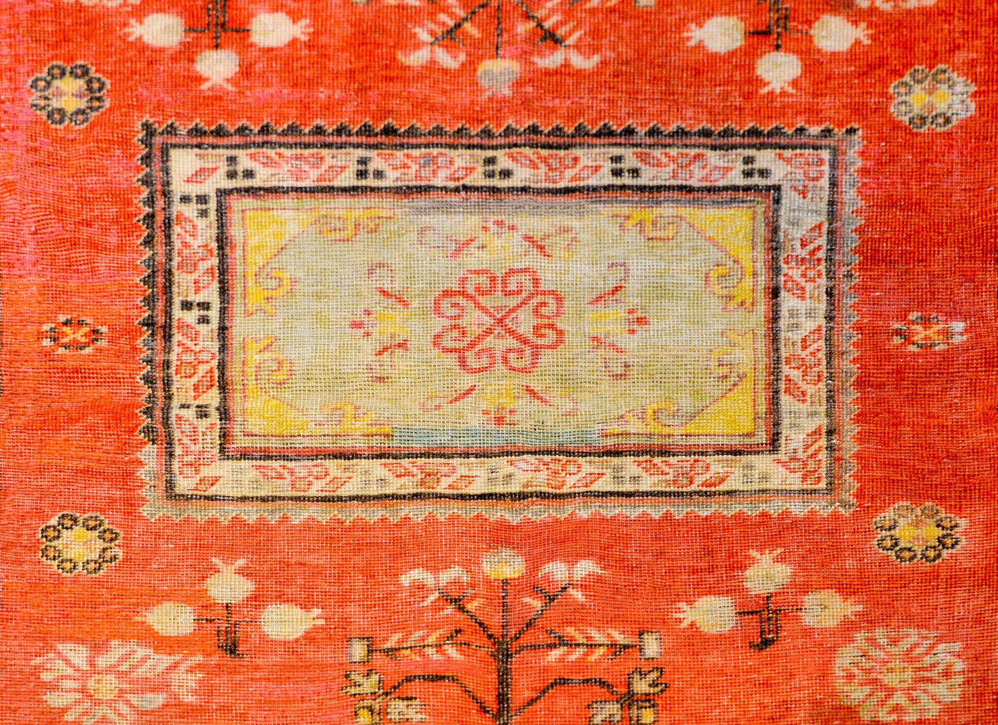 Beautiful Early 20th Century Central Asian Khotan Rug For Sale