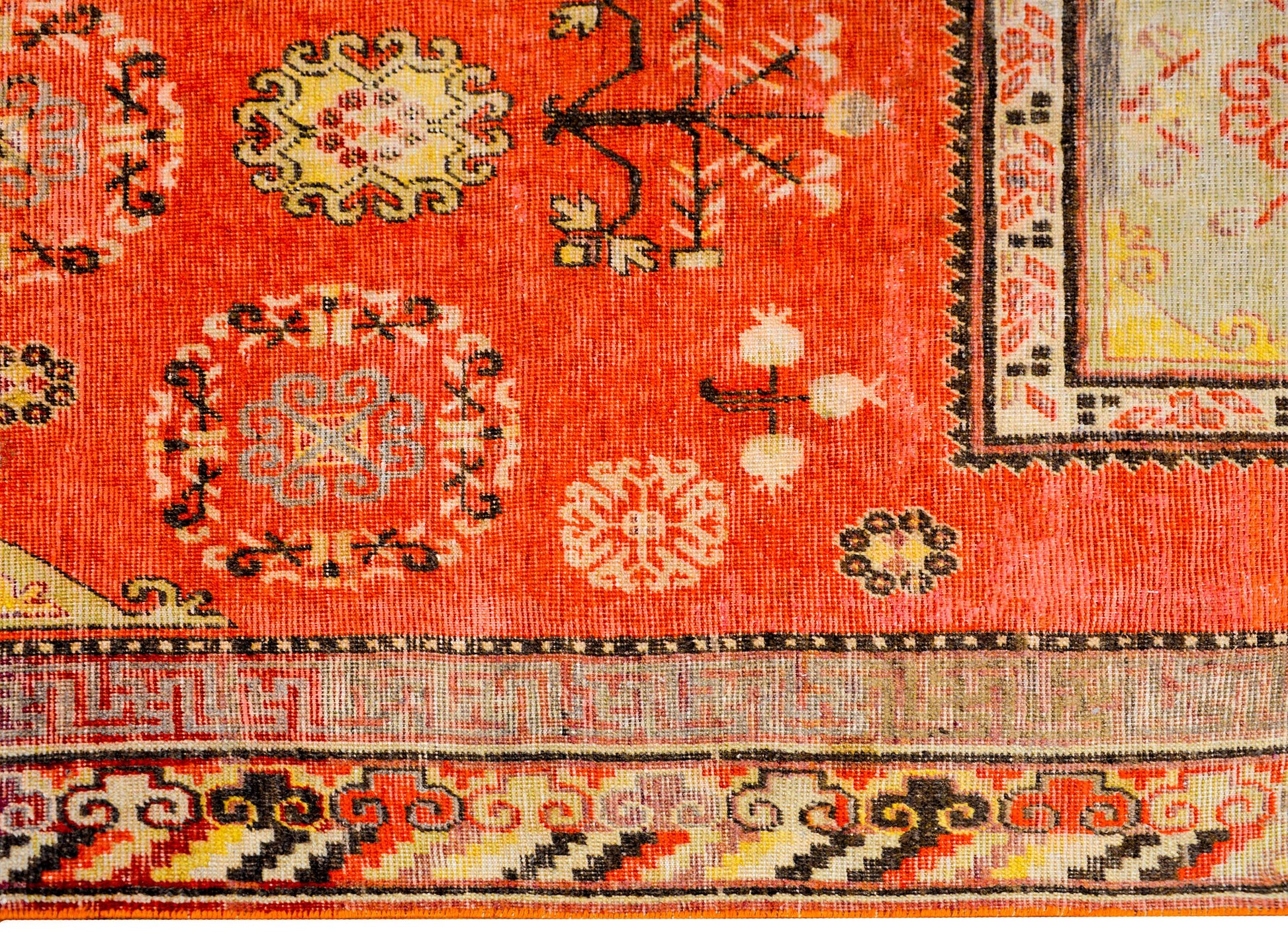 Beautiful Early 20th Century Central Asian Khotan Rug For Sale