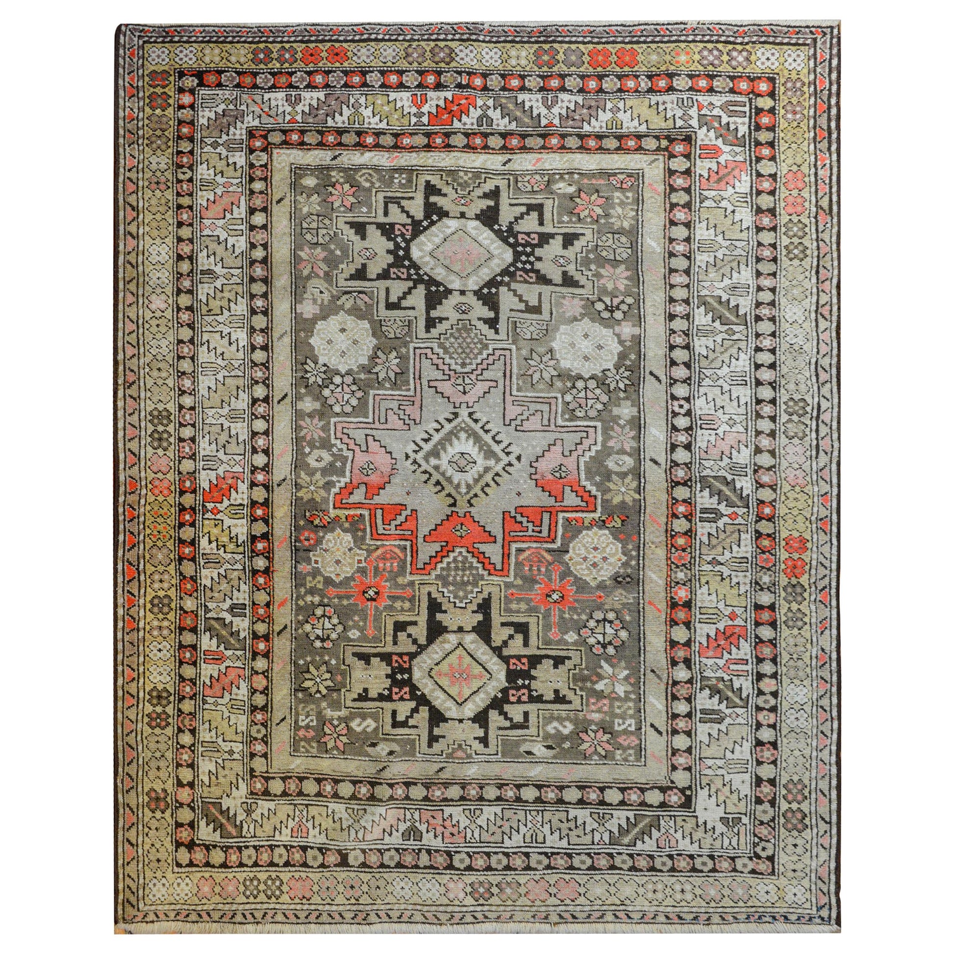 Extraordinary Early 20th Century Shirvan Rug For Sale