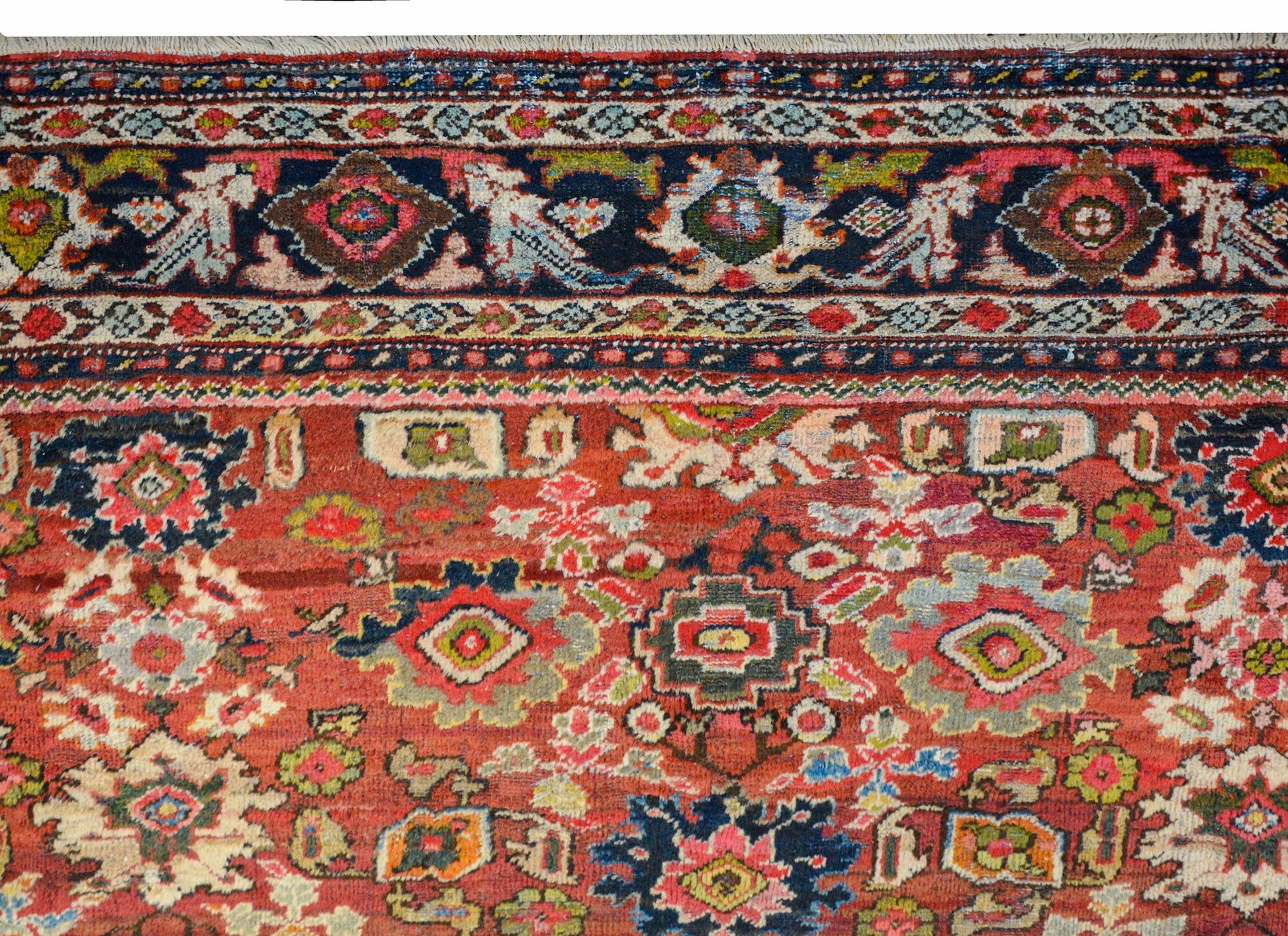 Outstanding Early 20th Century Mahal Rug For Sale