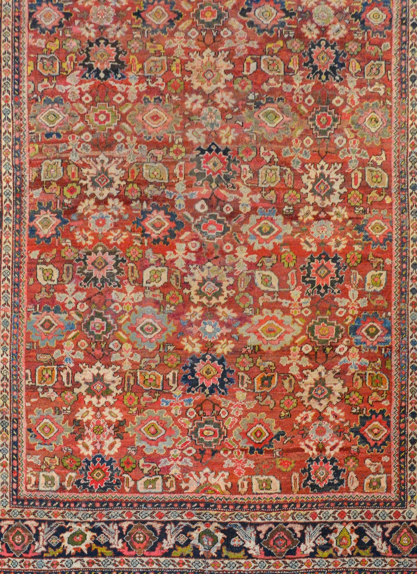 Outstanding Early 20th Century Mahal Rug For Sale