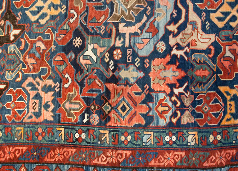 19th Century Kareback Rug For Sale