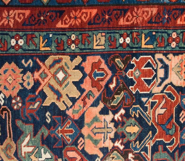 19th Century Kareback Rug For Sale
