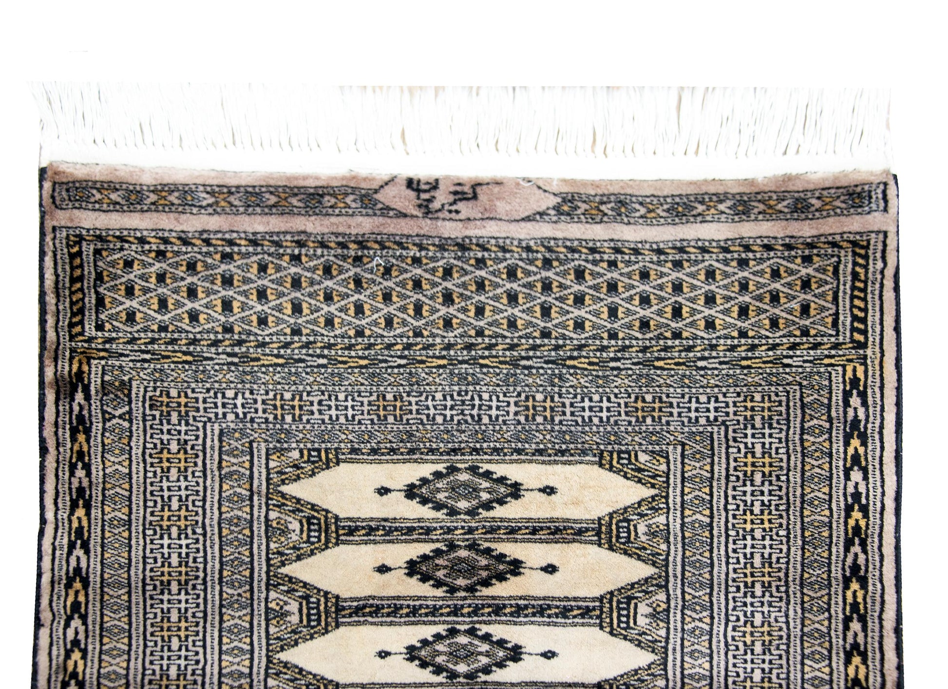 Vintage Pakistani Bokhara Rug For Sale