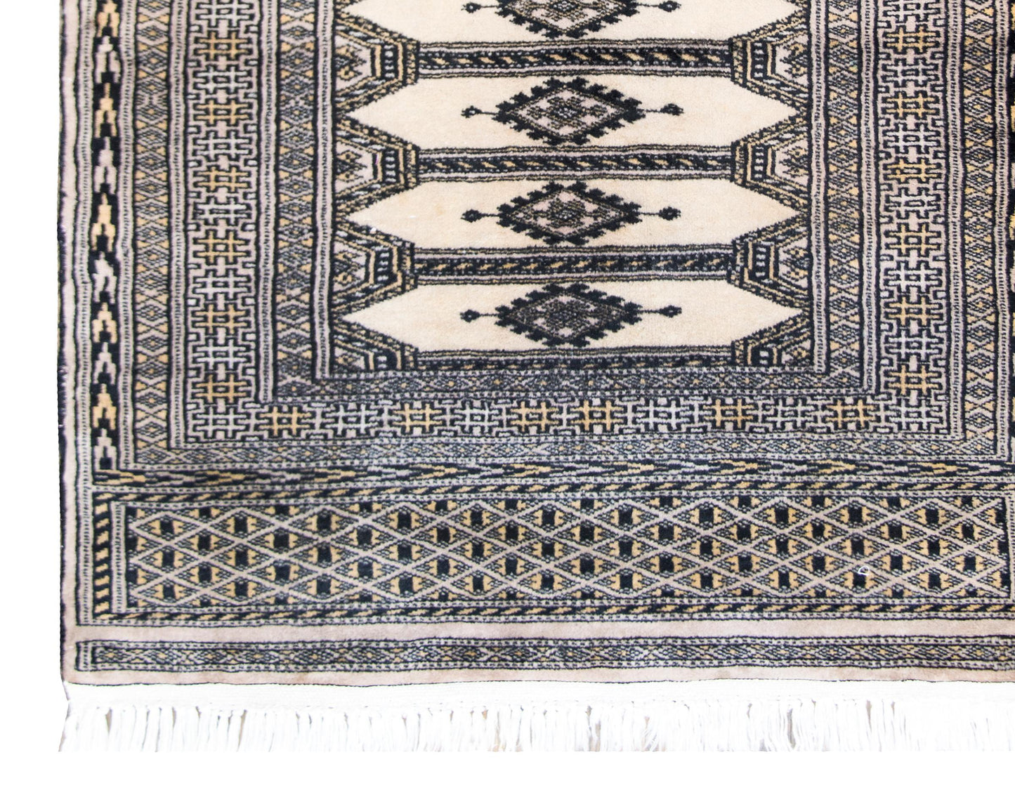 Vintage Pakistani Bokhara Rug For Sale