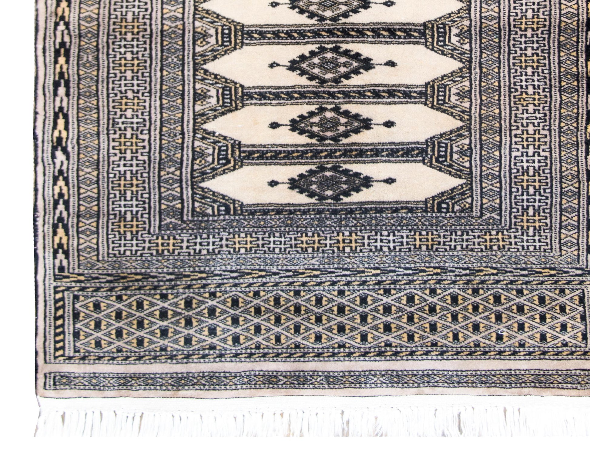 Vintage Pakistani Bokhara Rug For Sale