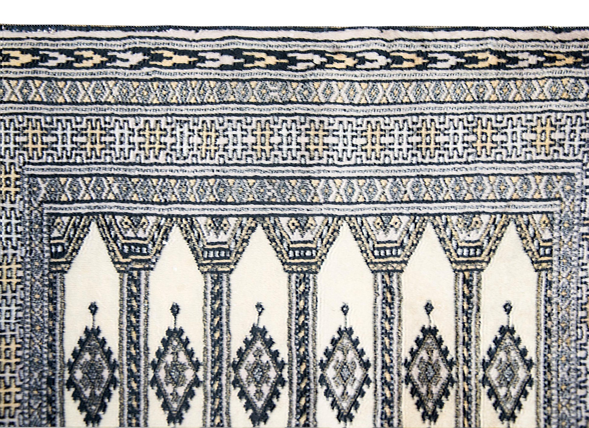 Vintage Pakistani Bokhara Rug For Sale