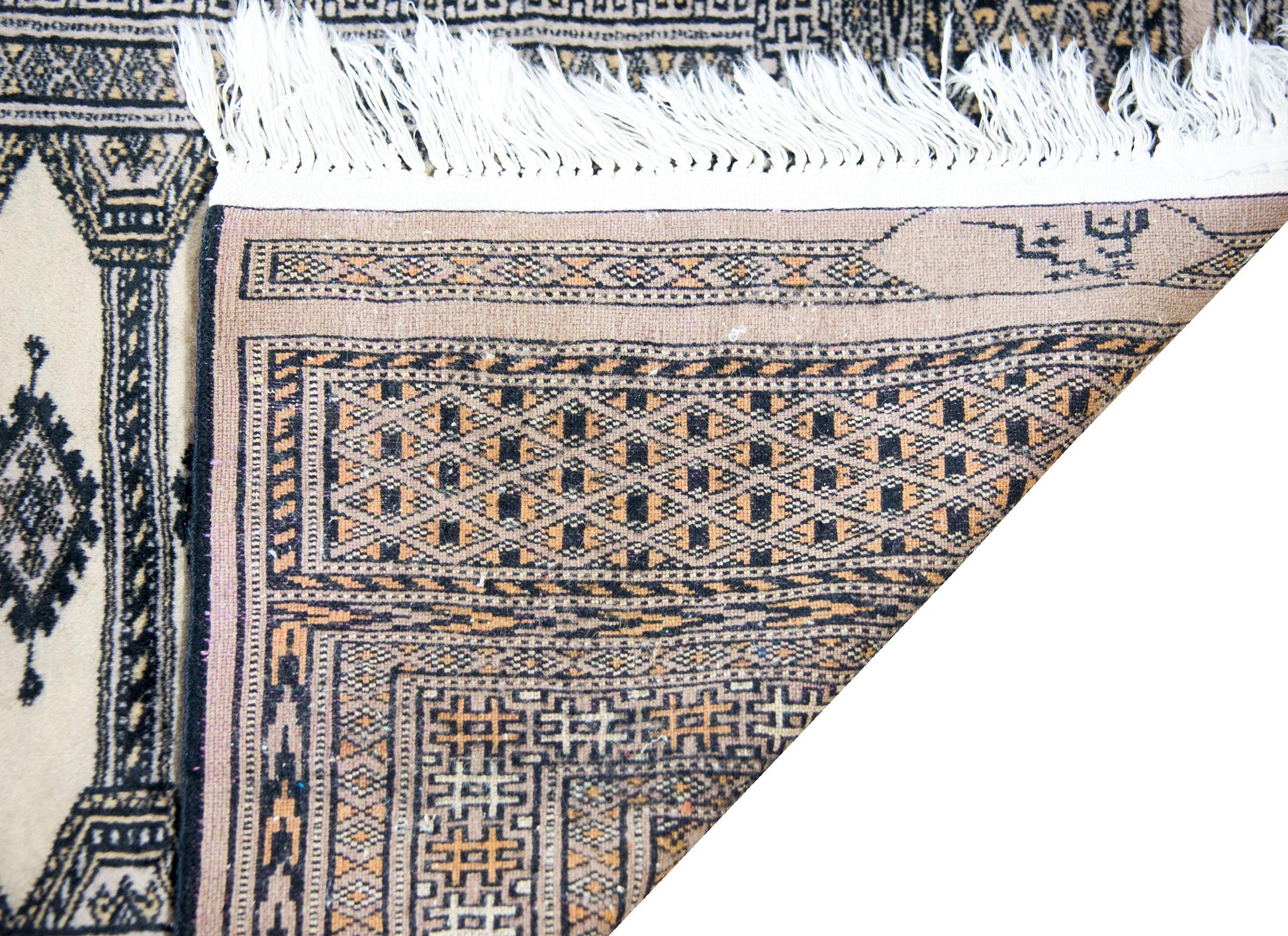Vintage Pakistani Bokhara Rug For Sale