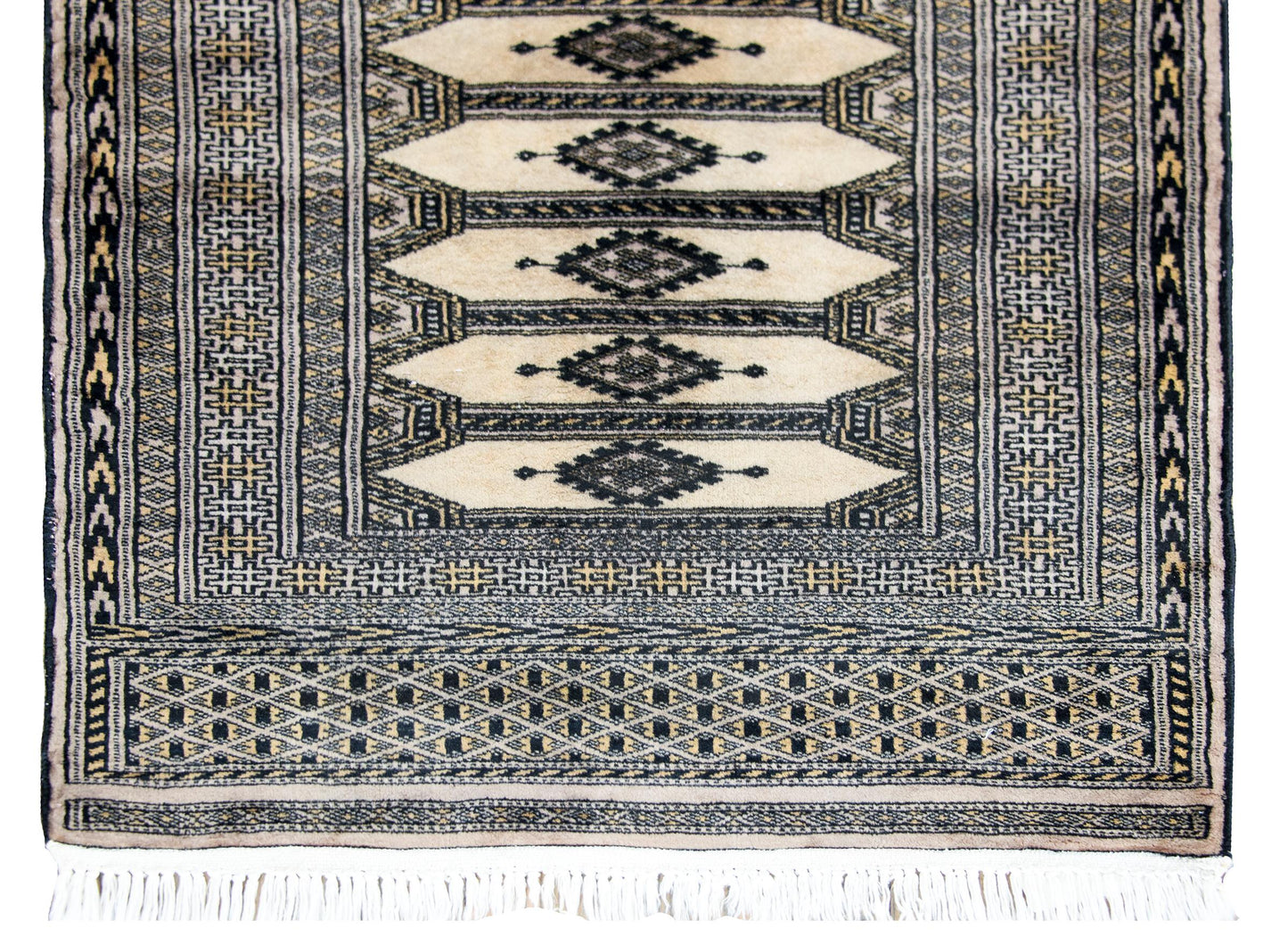 Vintage Pakistani Bokhara Rug For Sale