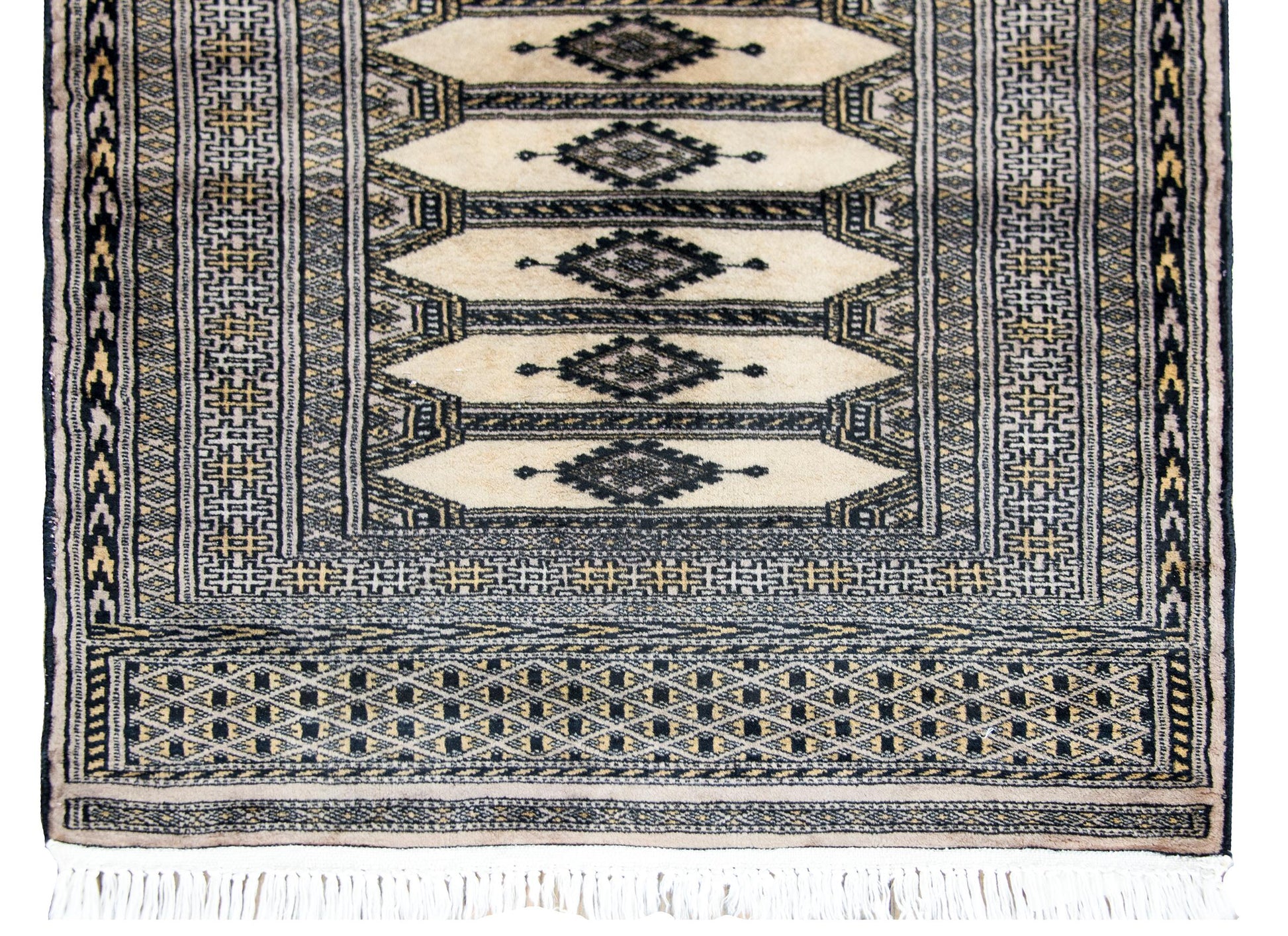 Vintage Pakistani Bokhara Rug For Sale