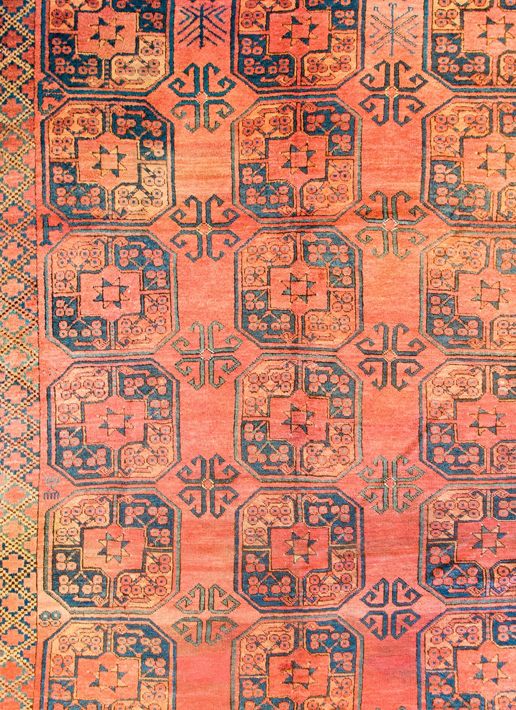 Early 20th Century Afghani Bashir Rug For Sale