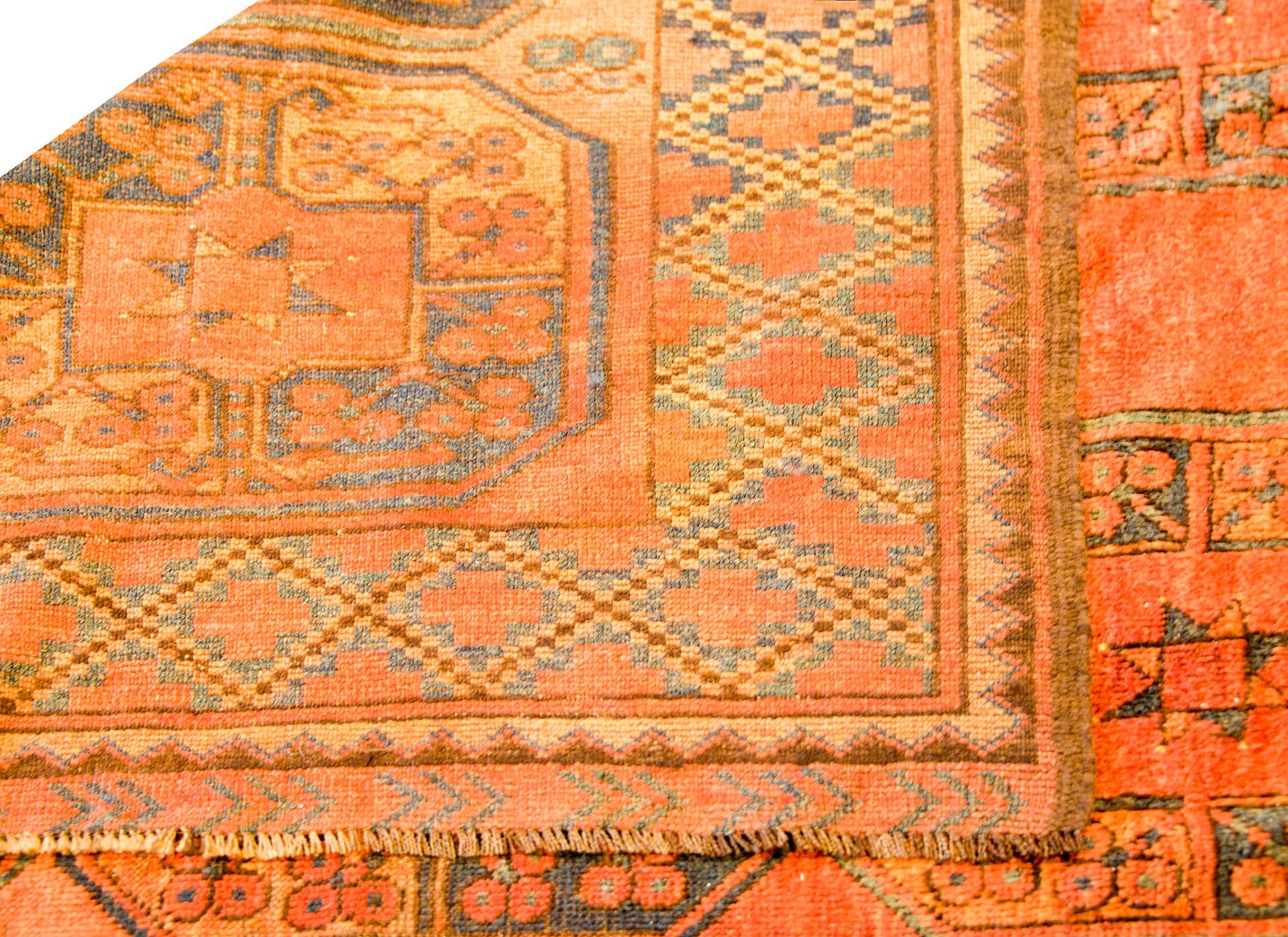 Early 20th Century Afghani Bashir Rug For Sale