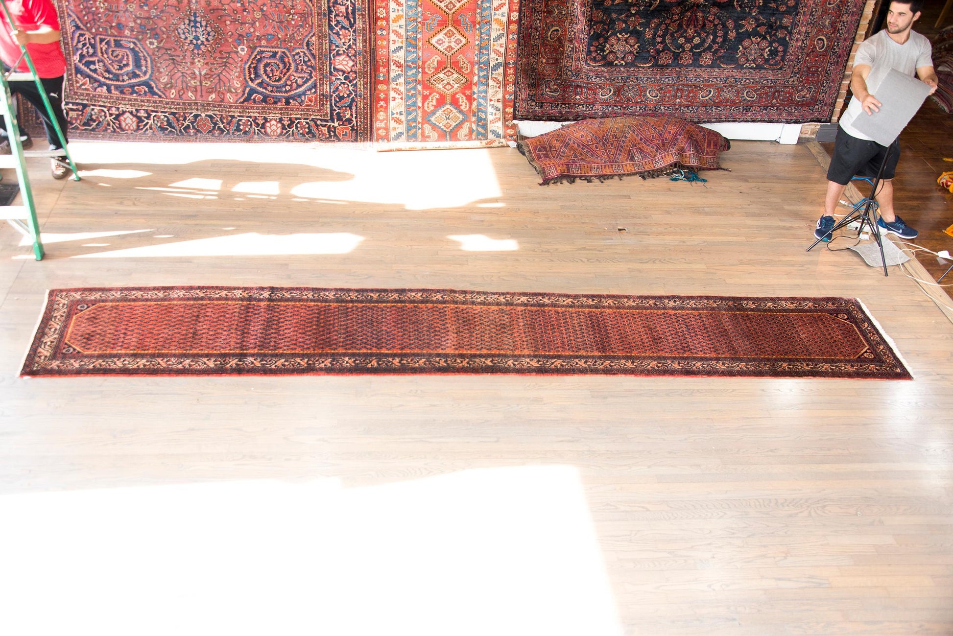 Early 20th Century Persian Seraband Runner For Sale
