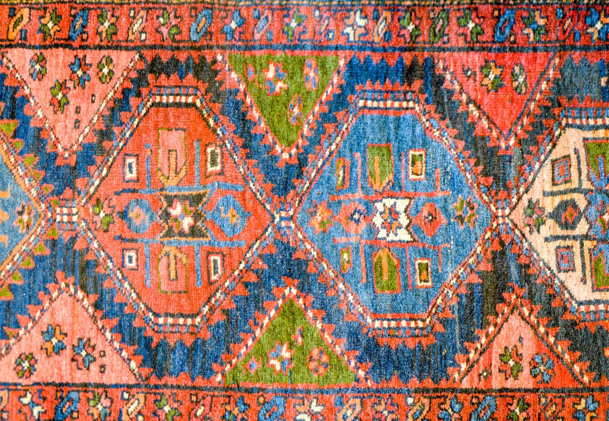 Early 20th Century Azari Runner For Sale