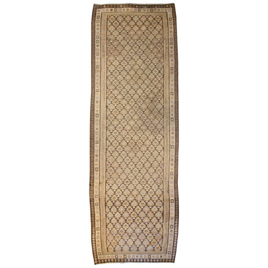 Beautiful Early 20th Century Qazvin Kilim Runner For Sale