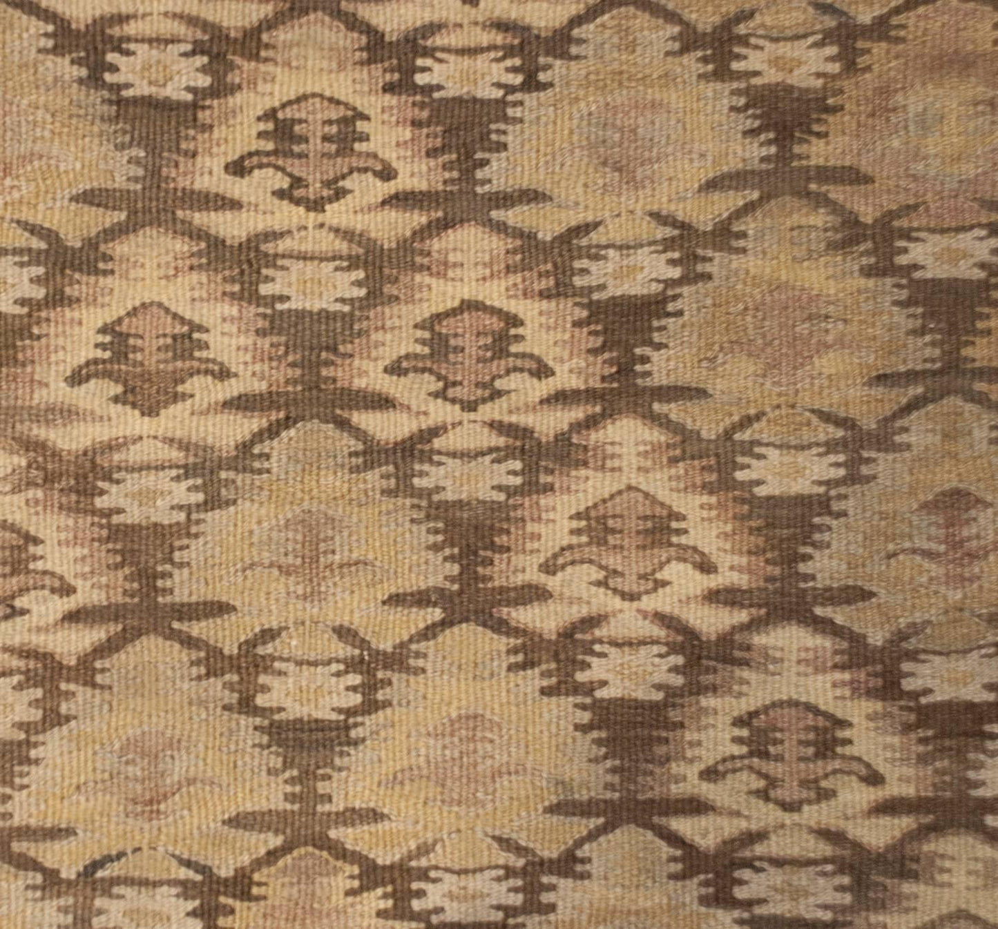 Beautiful Early 20th Century Qazvin Kilim Runner For Sale