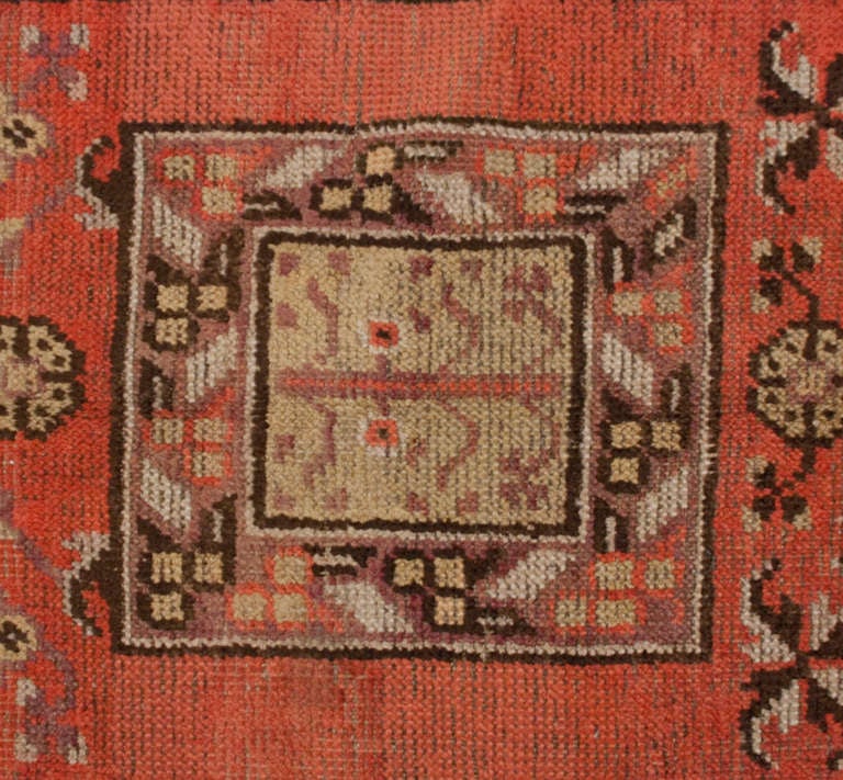 Late 19th Century Khotan Rug For Sale