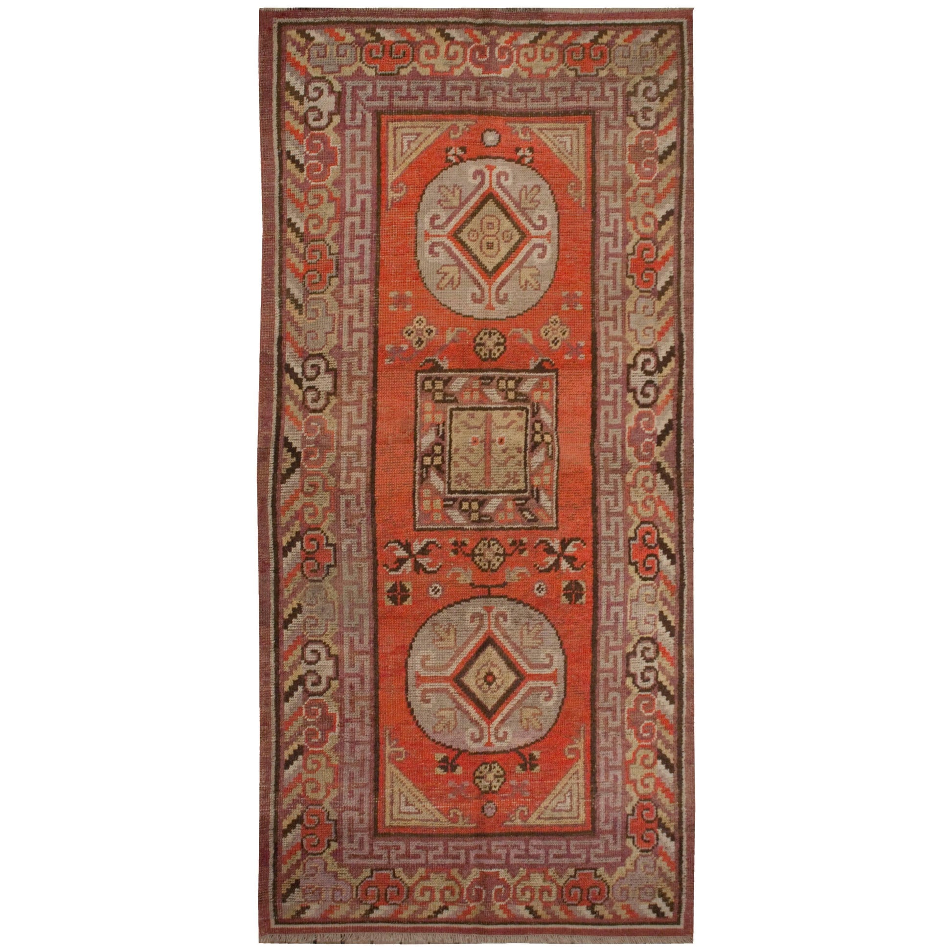 Late 19th Century Khotan Rug For Sale