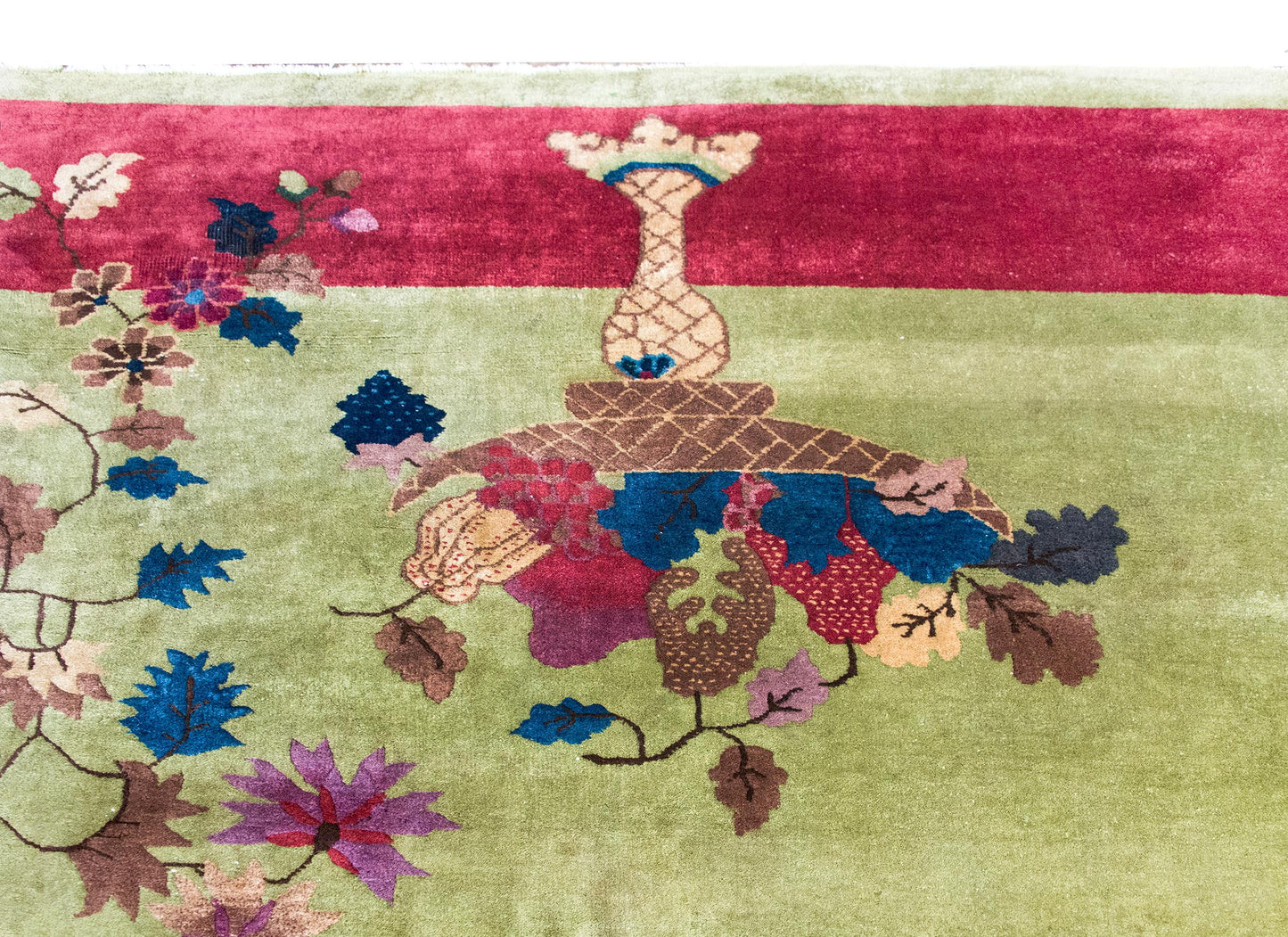 Early 20th Century Chinese Art Deco Rug For Sale