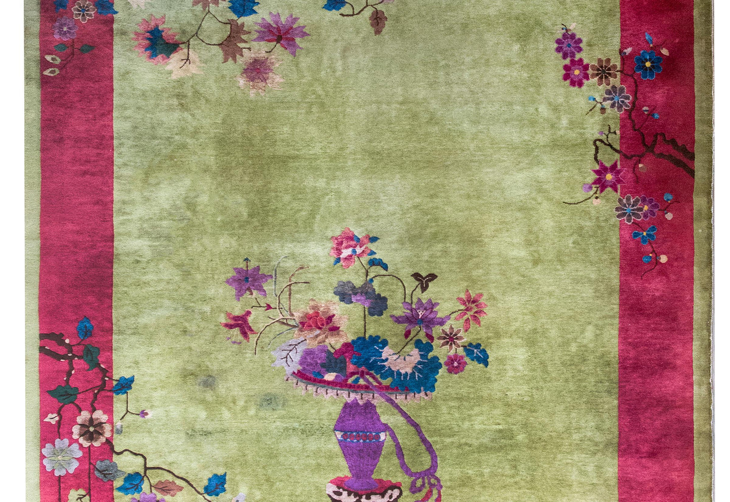 Early 20th Century Chinese Art Deco Rug For Sale