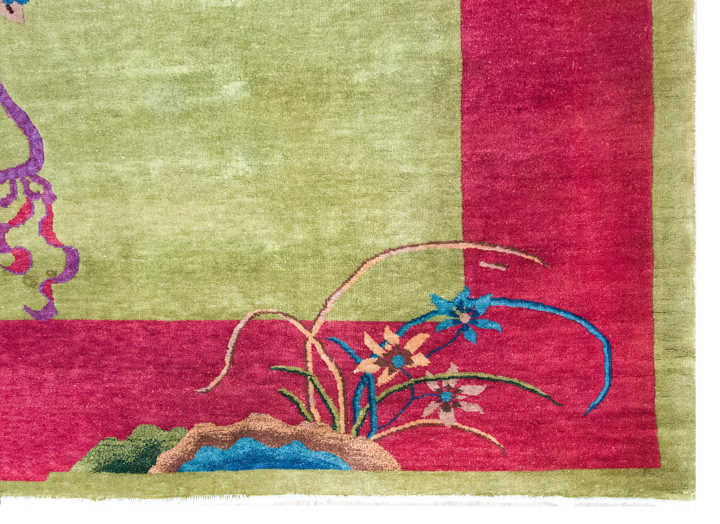 Early 20th Century Chinese Art Deco Rug For Sale
