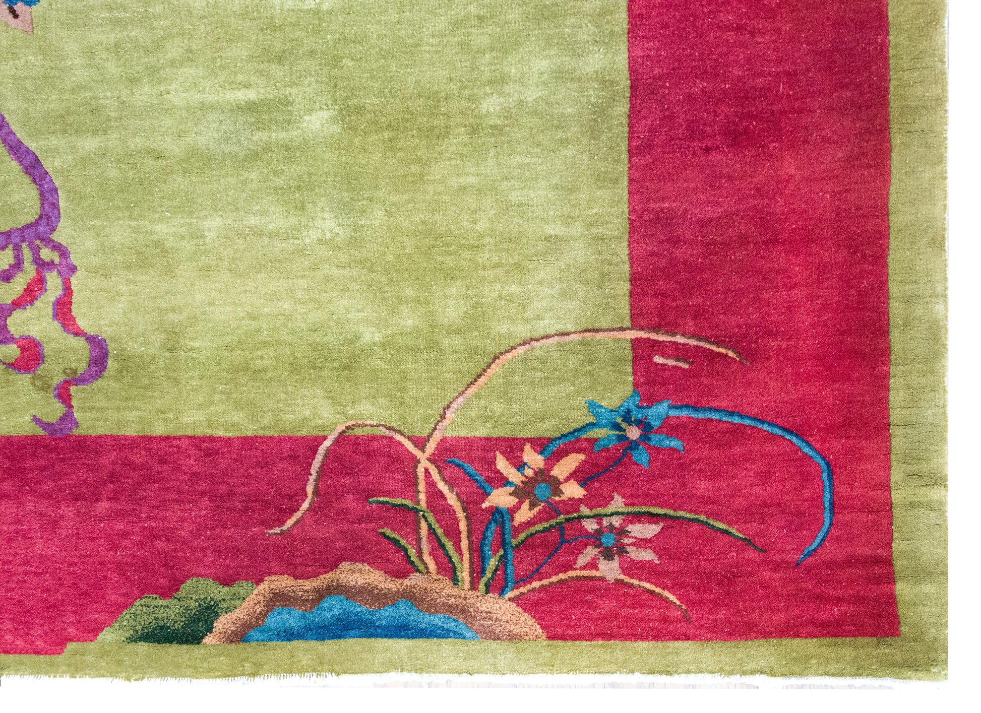 Early 20th Century Chinese Art Deco Rug For Sale