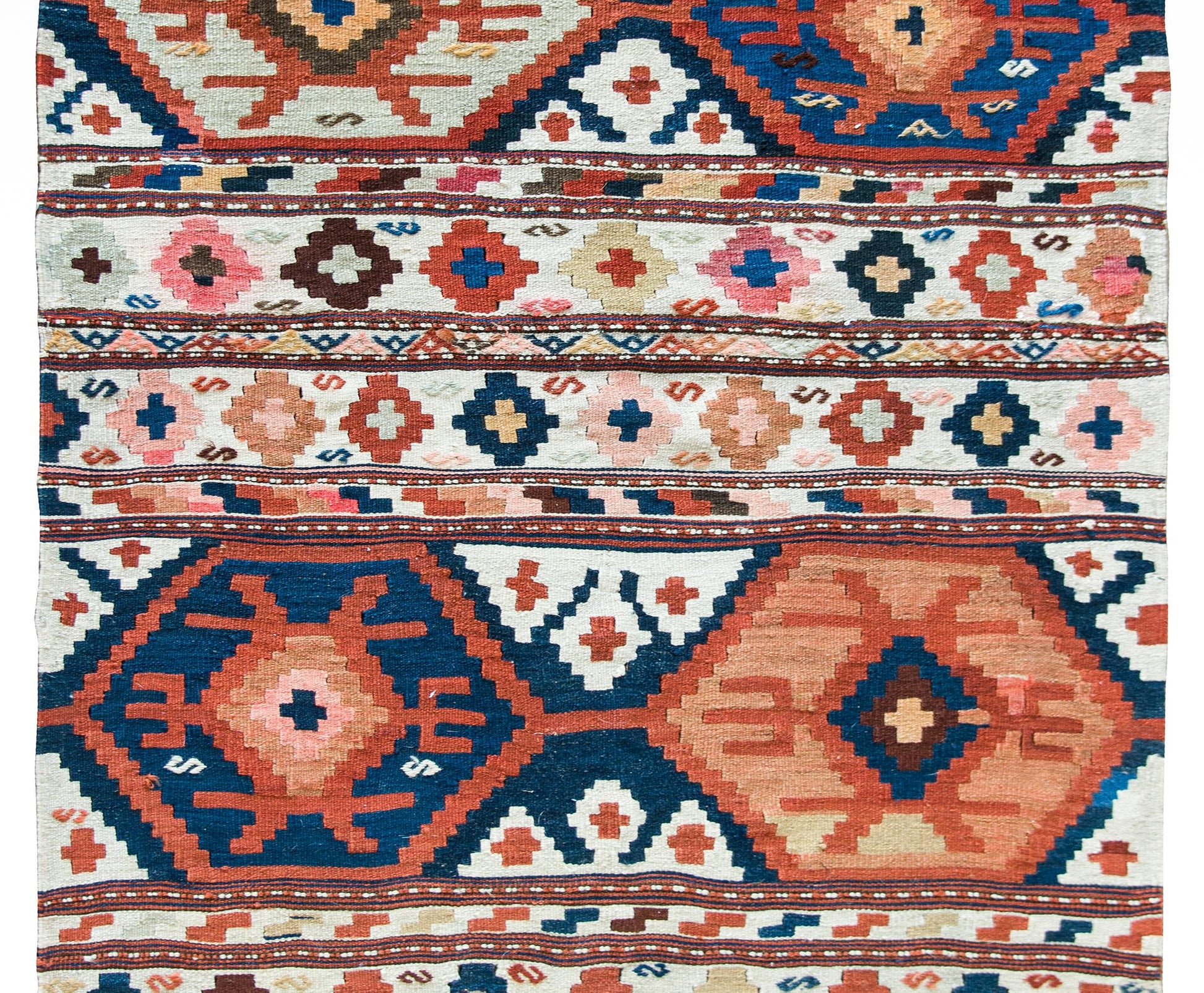 Early 20th Century Persian Azari Kilim Rug For Sale