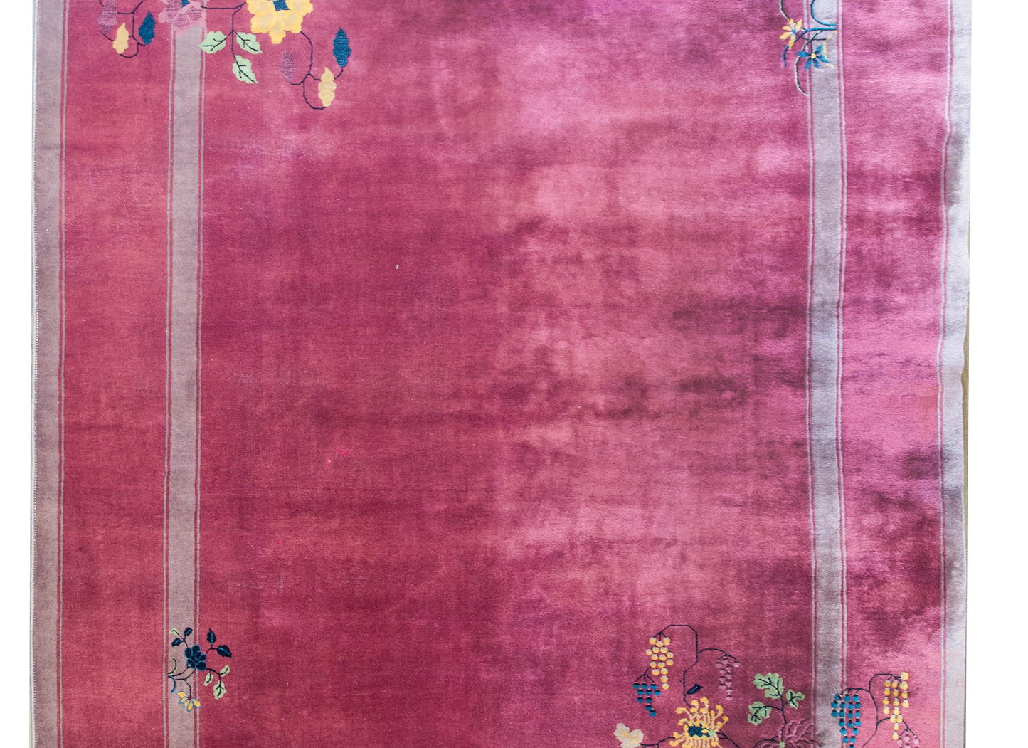 Early 20th Century Chinese Art Deco Rug For Sale