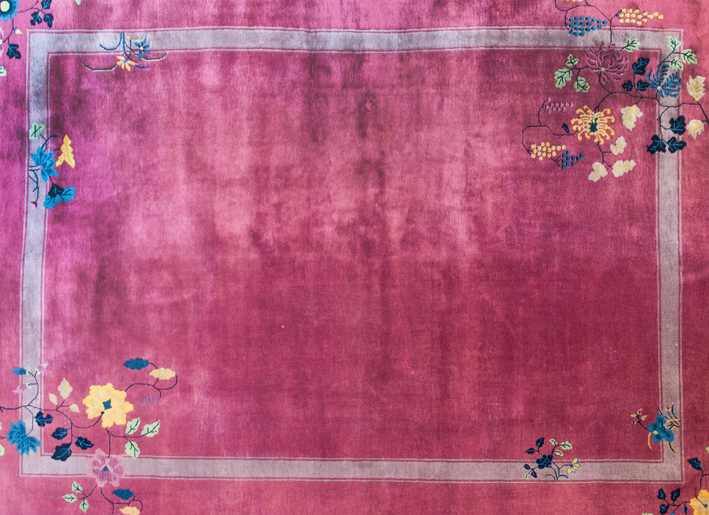 Early 20th Century Chinese Art Deco Rug For Sale