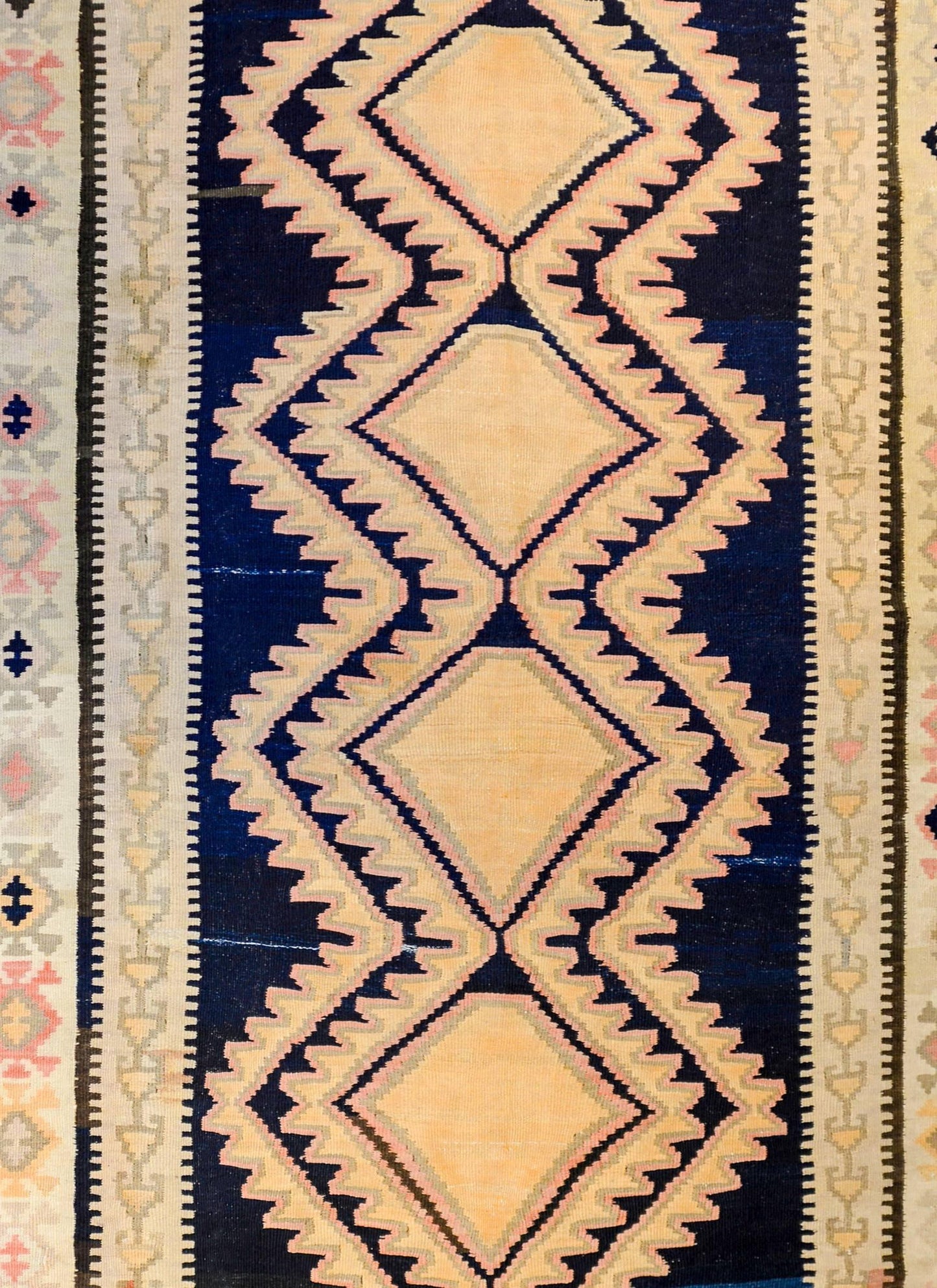 Wonderful Early 20th Century Ersin wide Kilim Runner For Sale