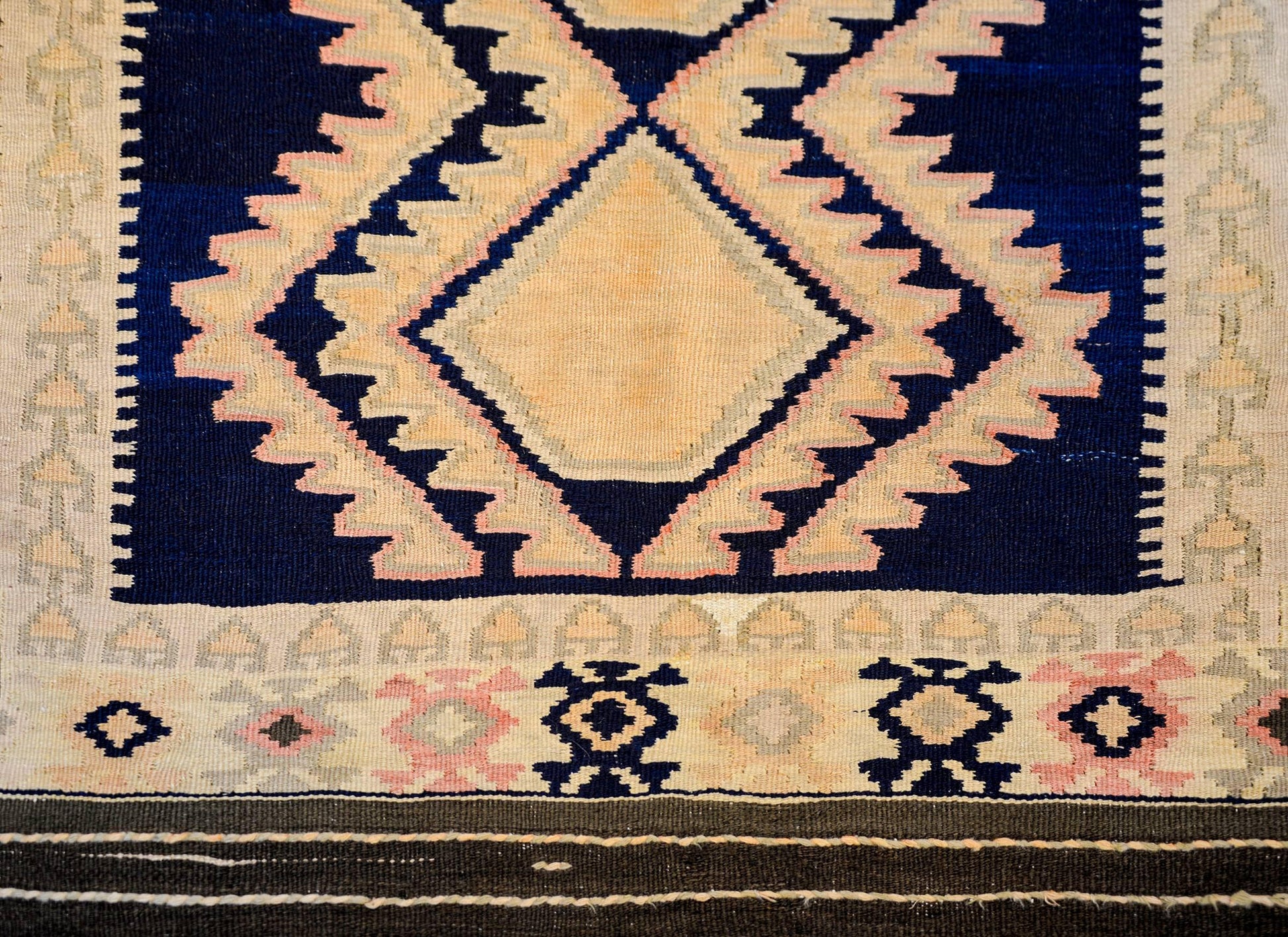 Wonderful Early 20th Century Ersin wide Kilim Runner For Sale