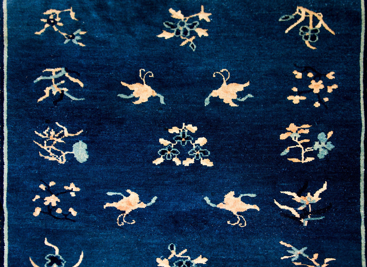 Early 20th Century Chinese Peking Rug For Sale