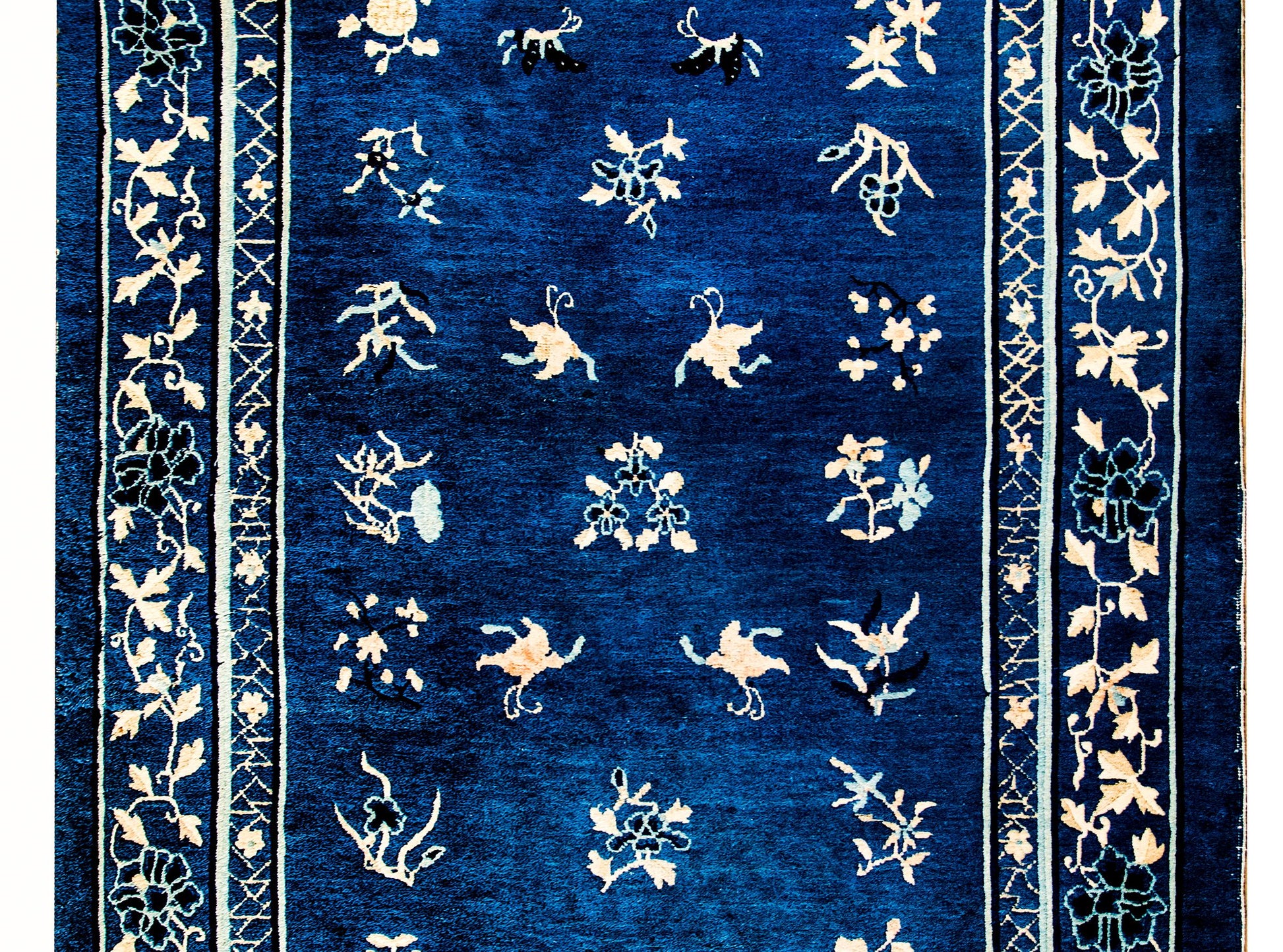Early 20th Century Chinese Peking Rug For Sale