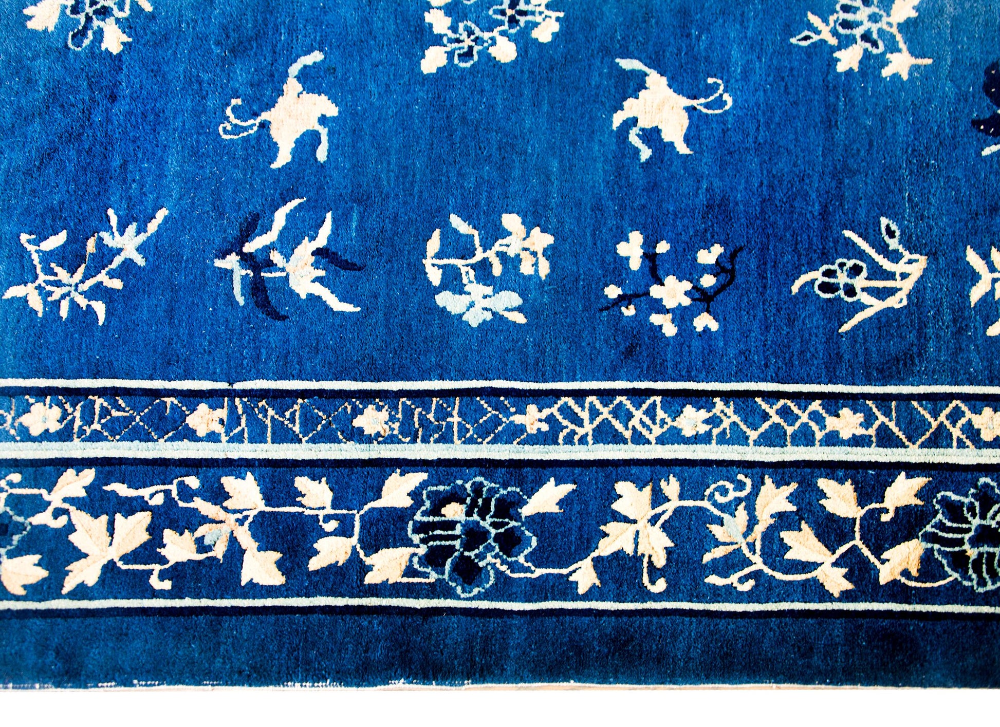 Early 20th Century Chinese Peking Rug For Sale