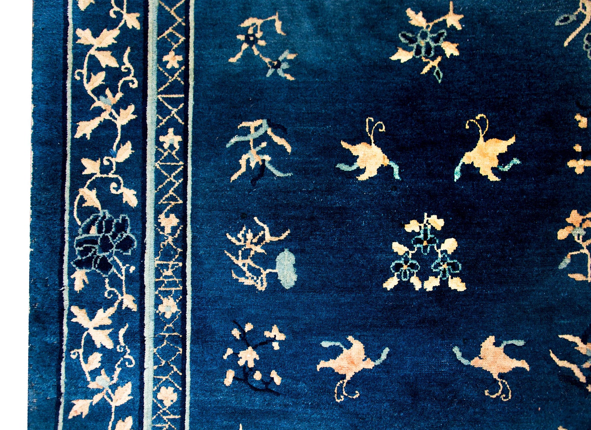Early 20th Century Chinese Peking Rug For Sale