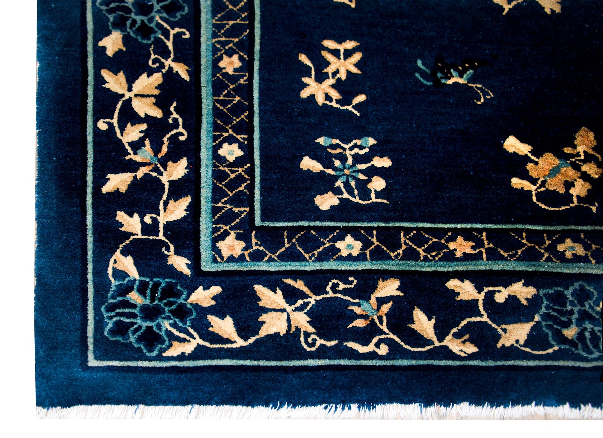 Early 20th Century Chinese Peking Rug For Sale