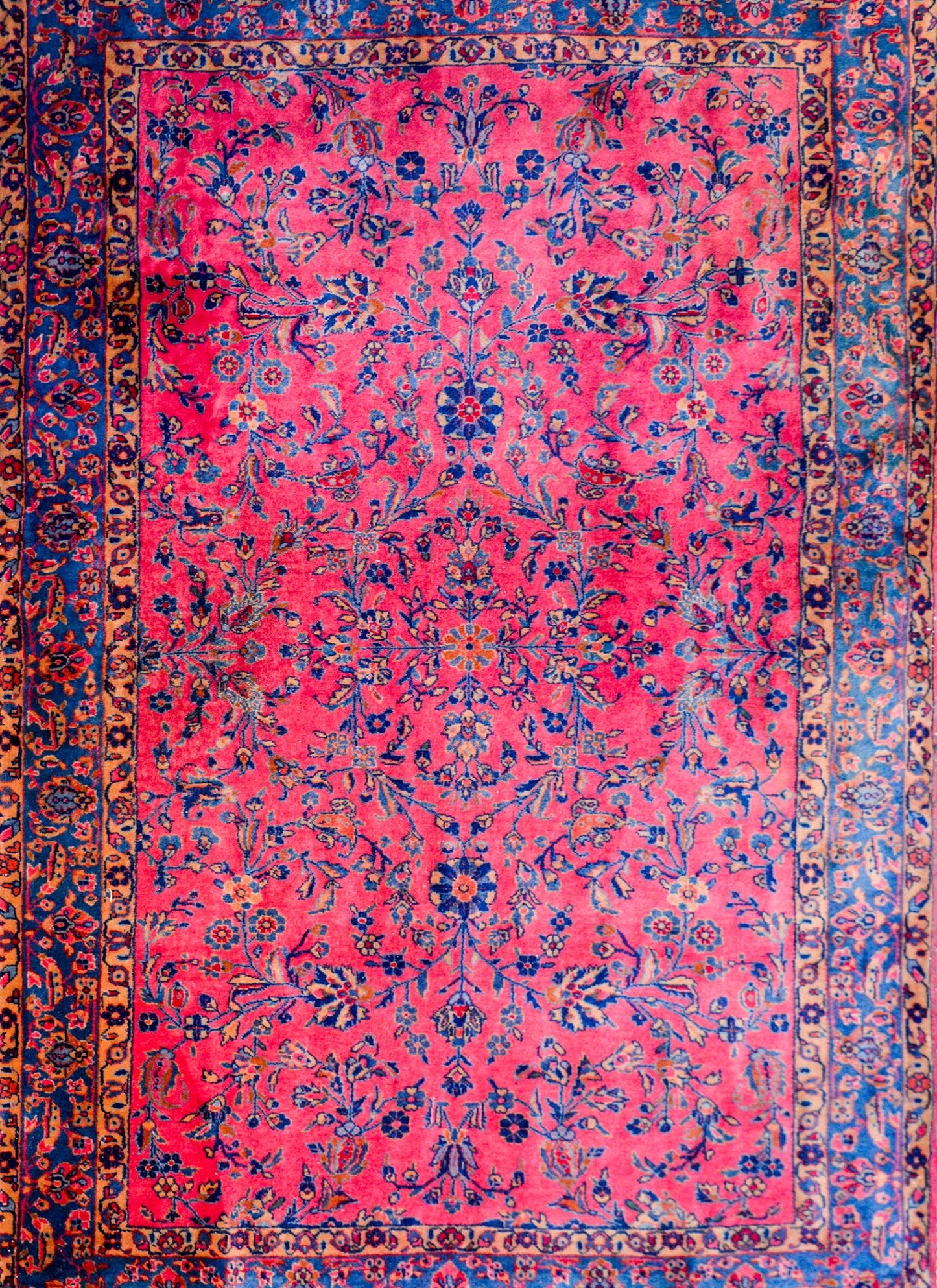 Beautiful Early 20th Century Kashan Rug For Sale