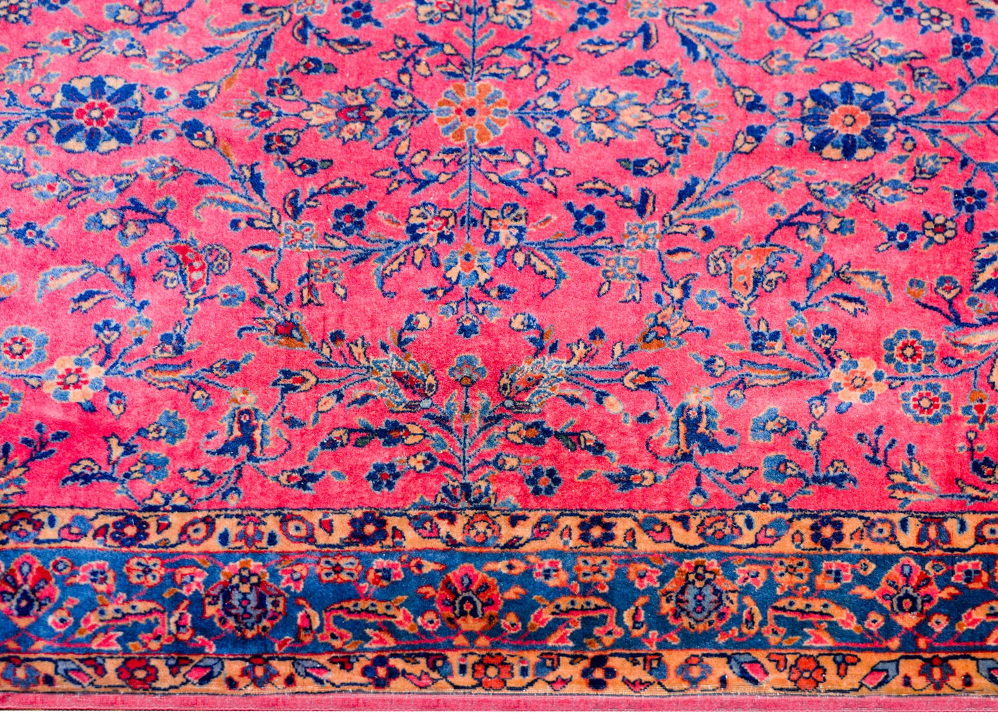 Beautiful Early 20th Century Kashan Rug For Sale