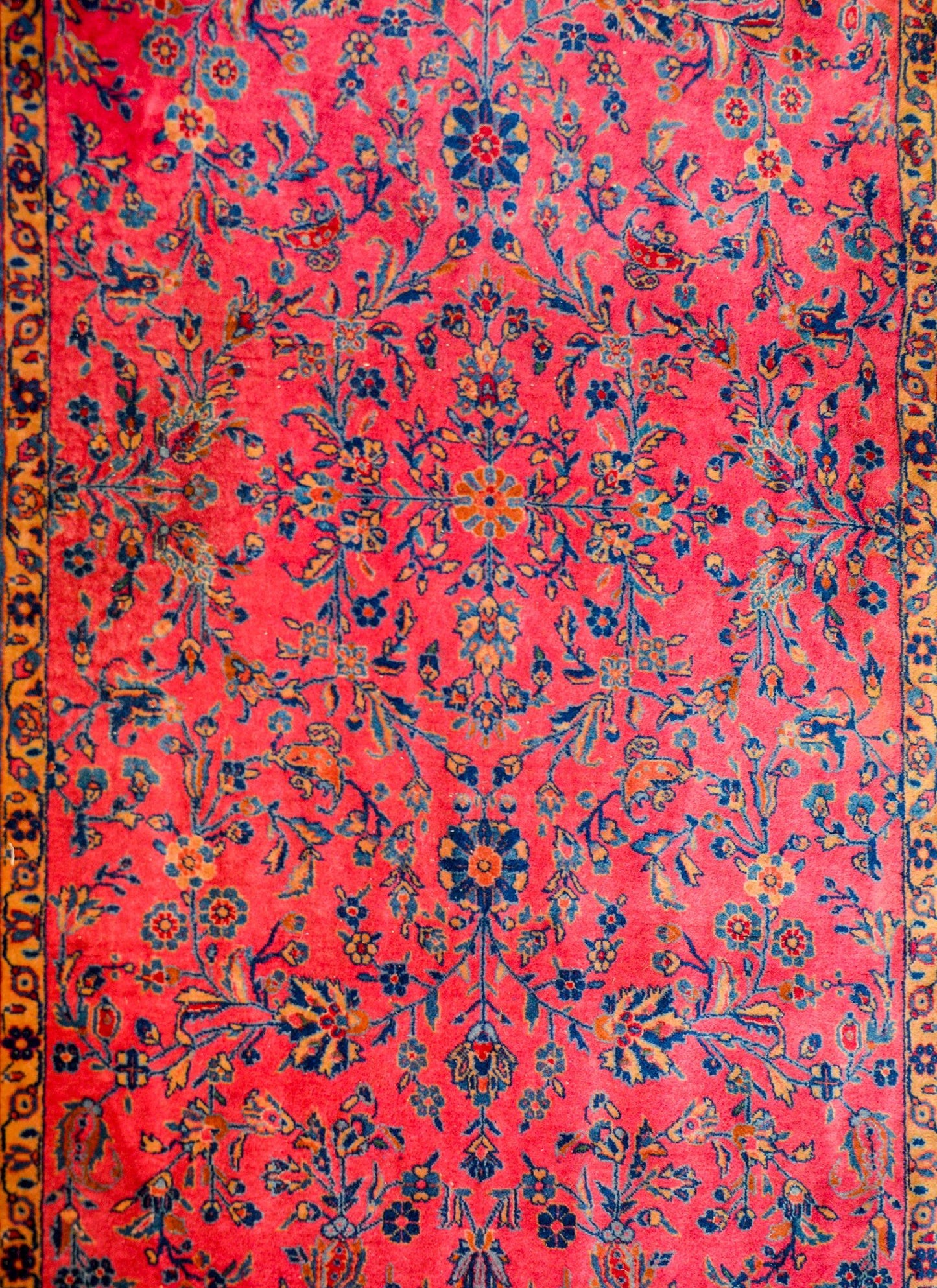 Beautiful Early 20th Century Kashan Rug For Sale