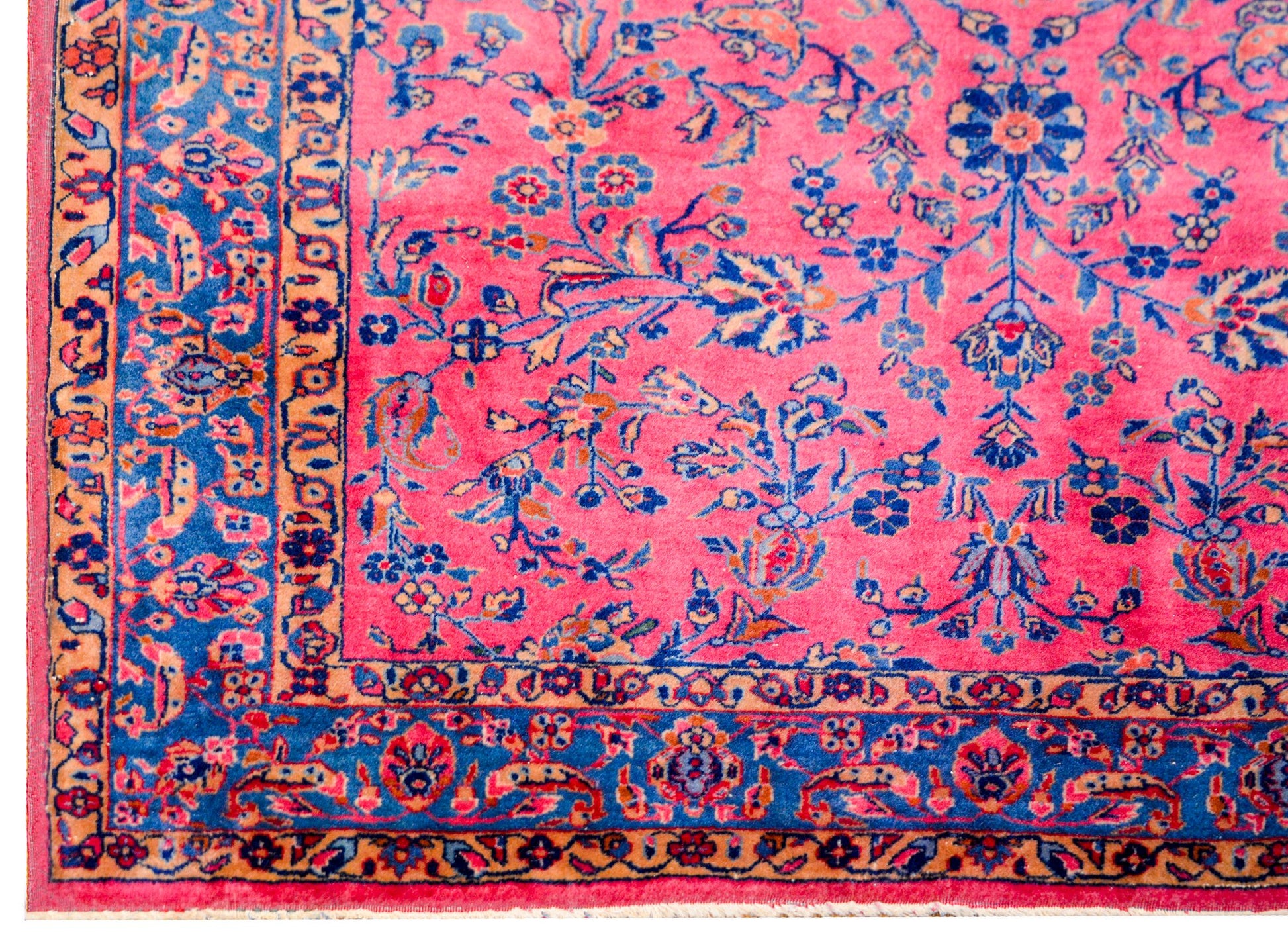 Beautiful Early 20th Century Kashan Rug For Sale
