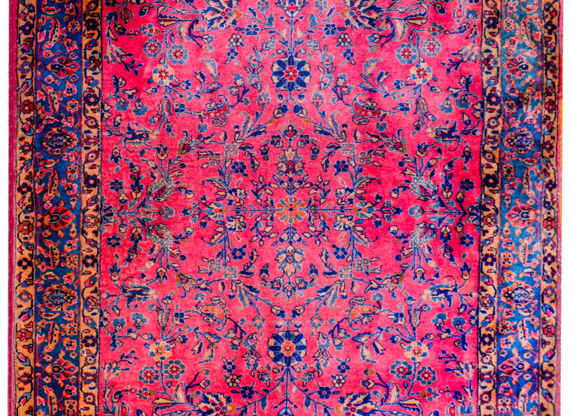 Beautiful Early 20th Century Kashan Rug For Sale