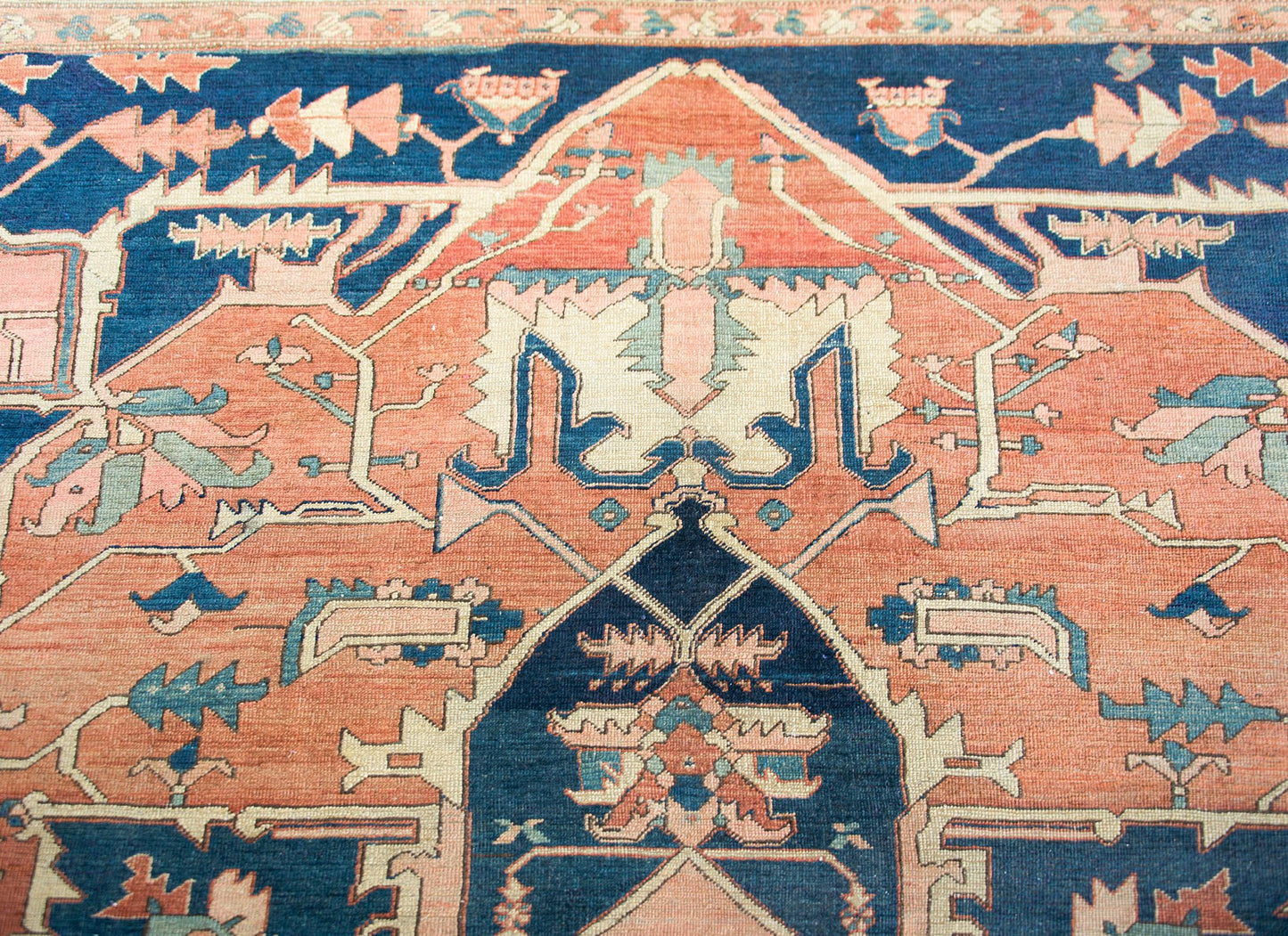 Incredible Late 19th Century Persian Serapi For Sale