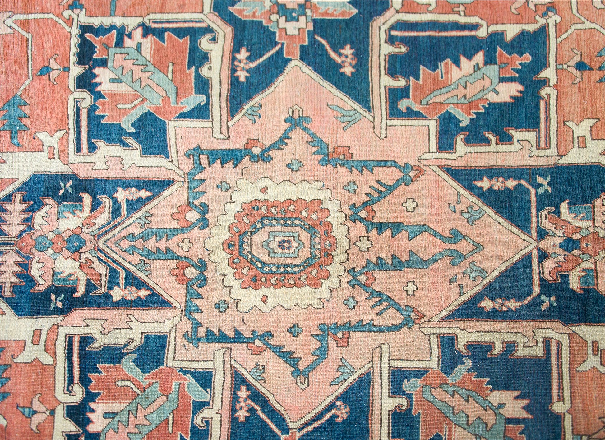 Incredible Late 19th Century Persian Serapi For Sale