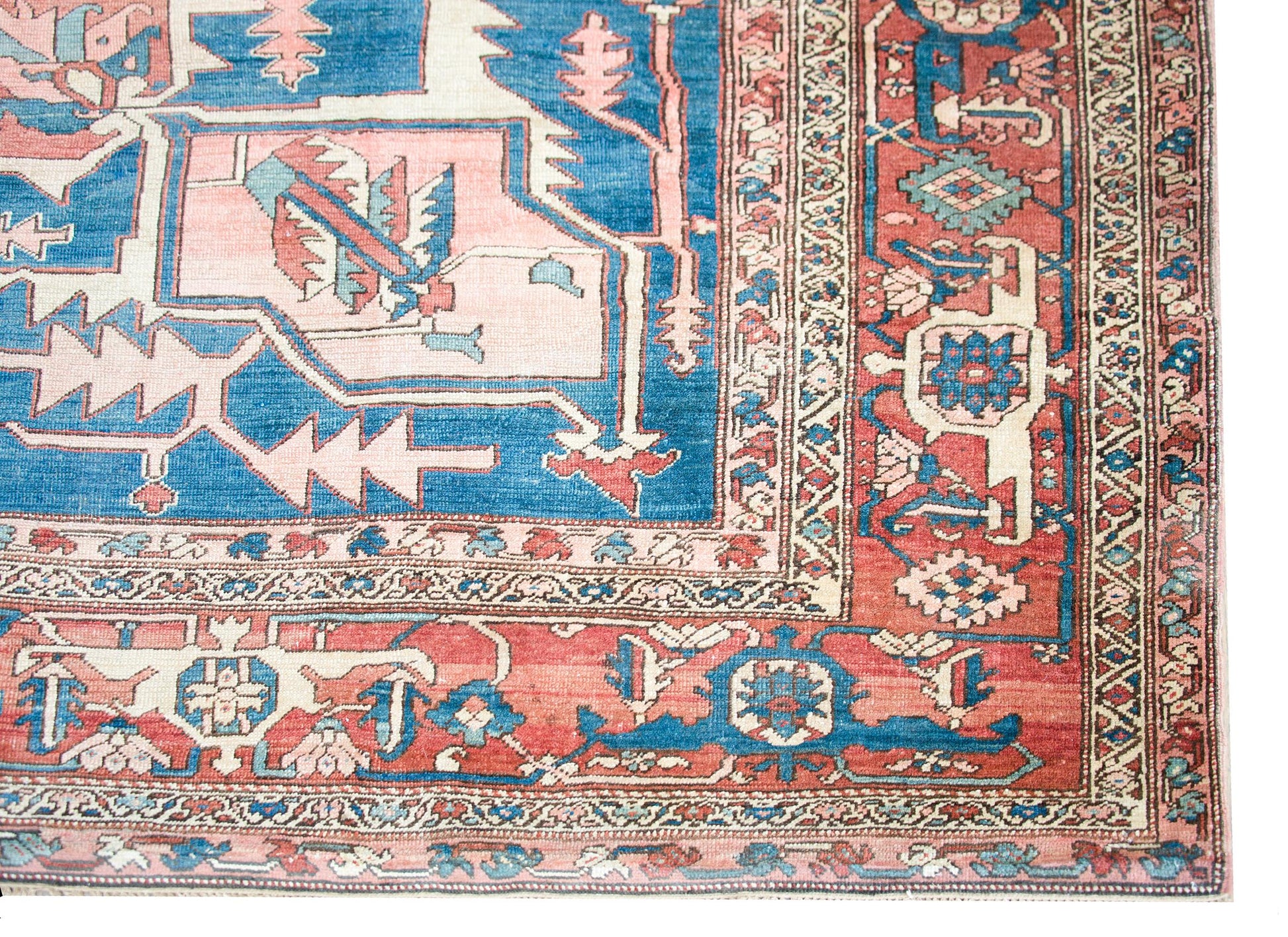 Incredible Late 19th Century Persian Serapi For Sale
