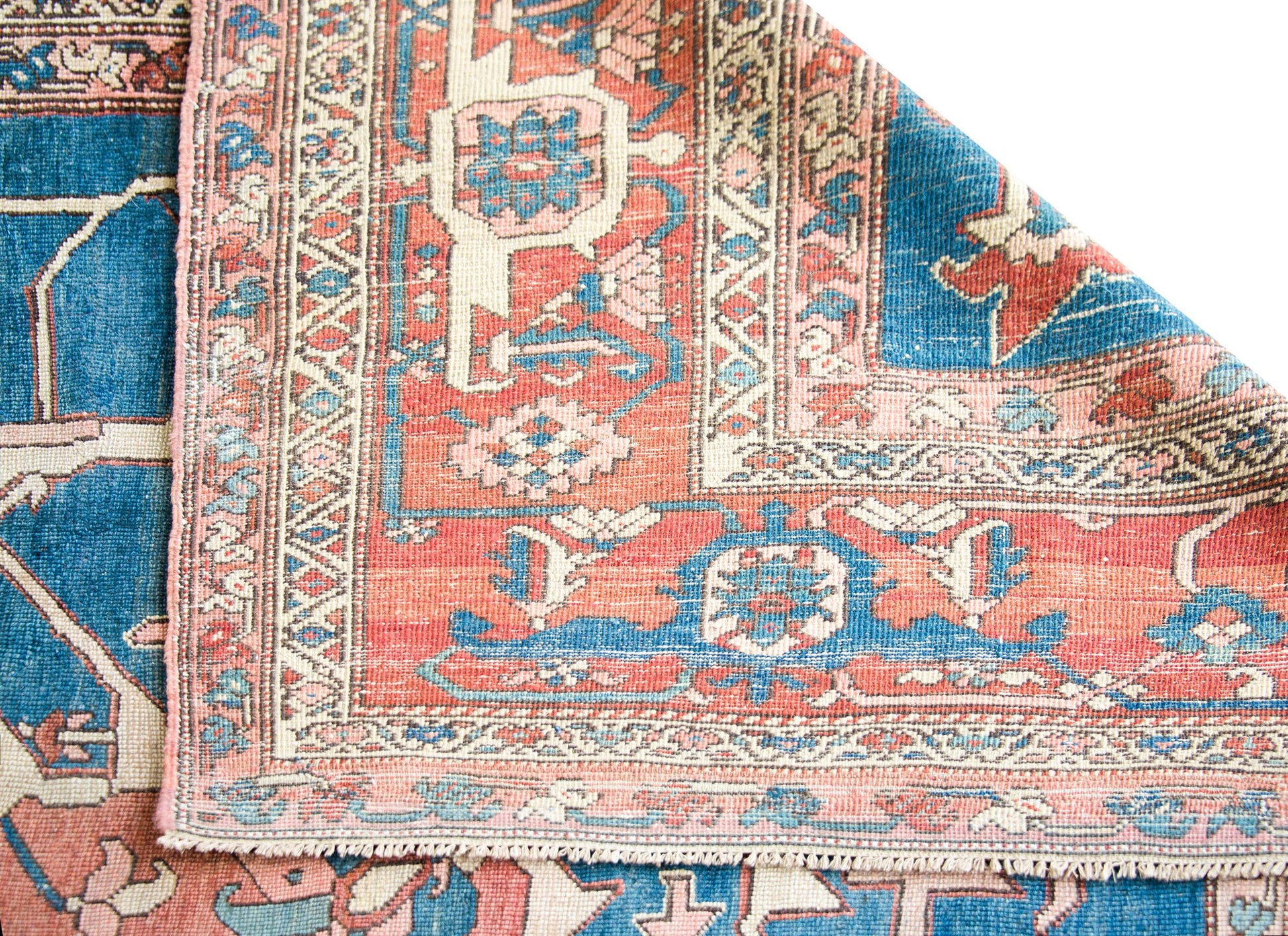 Incredible Late 19th Century Persian Serapi For Sale